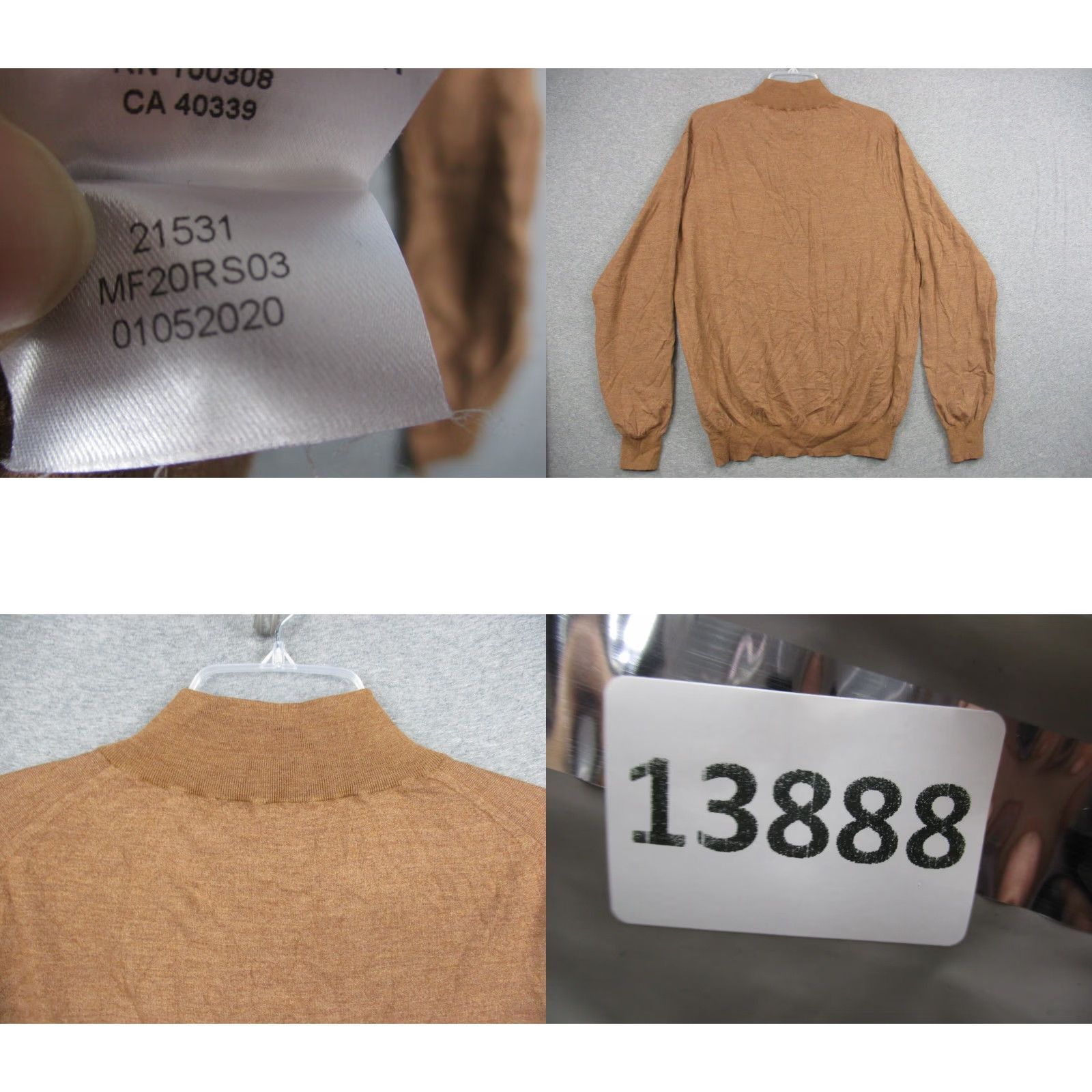 Peter Millar Peter Millar Collection Pullover XL Men's Brown Excursionist Flex Golf Size US XL / EU 56 / 4 - 8 Thumbnail