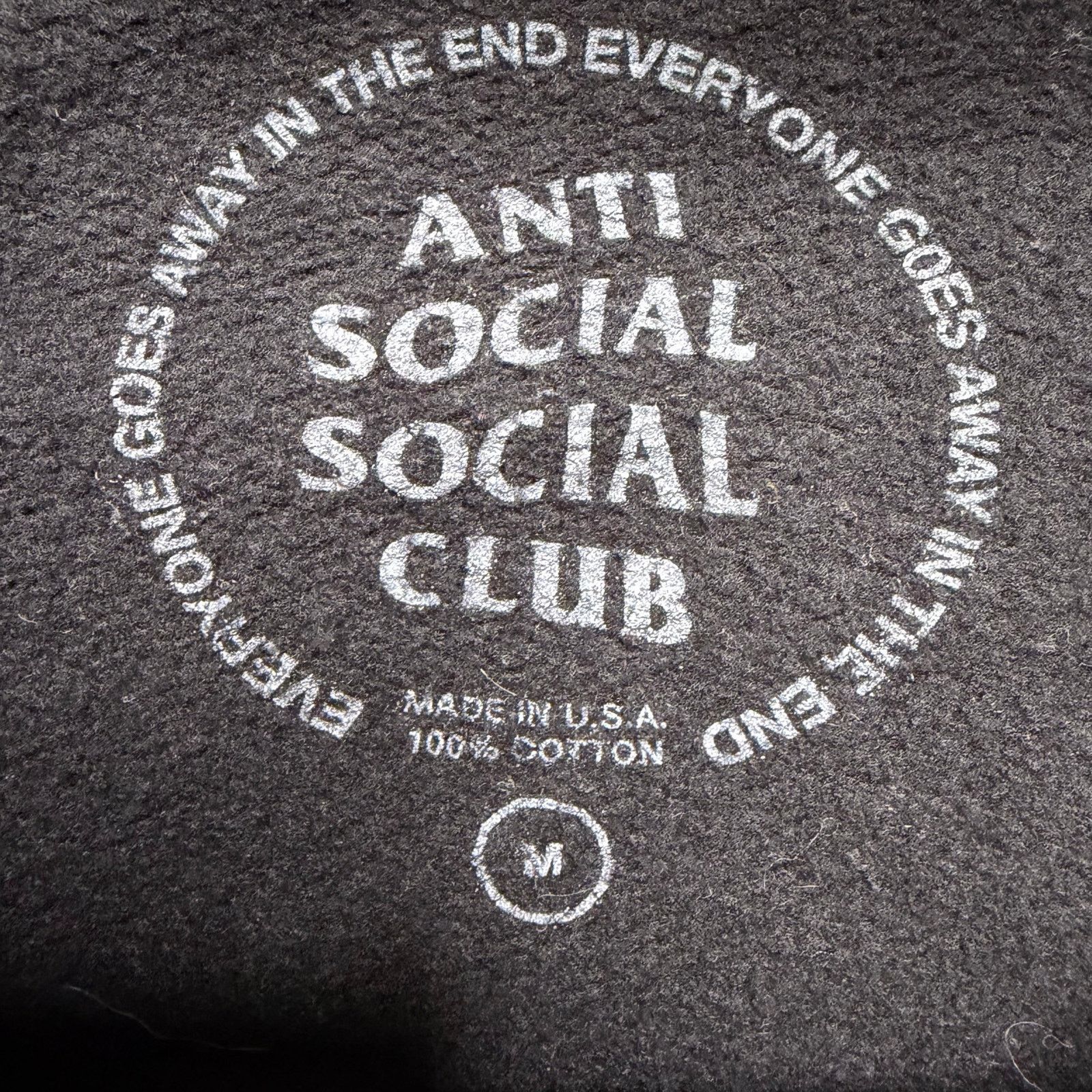 Anti Social Social Club Anti Social Social Club Skeleton Hoodie Pullover Men Medium Size US M / EU 48-50 / 2 - 4 Thumbnail