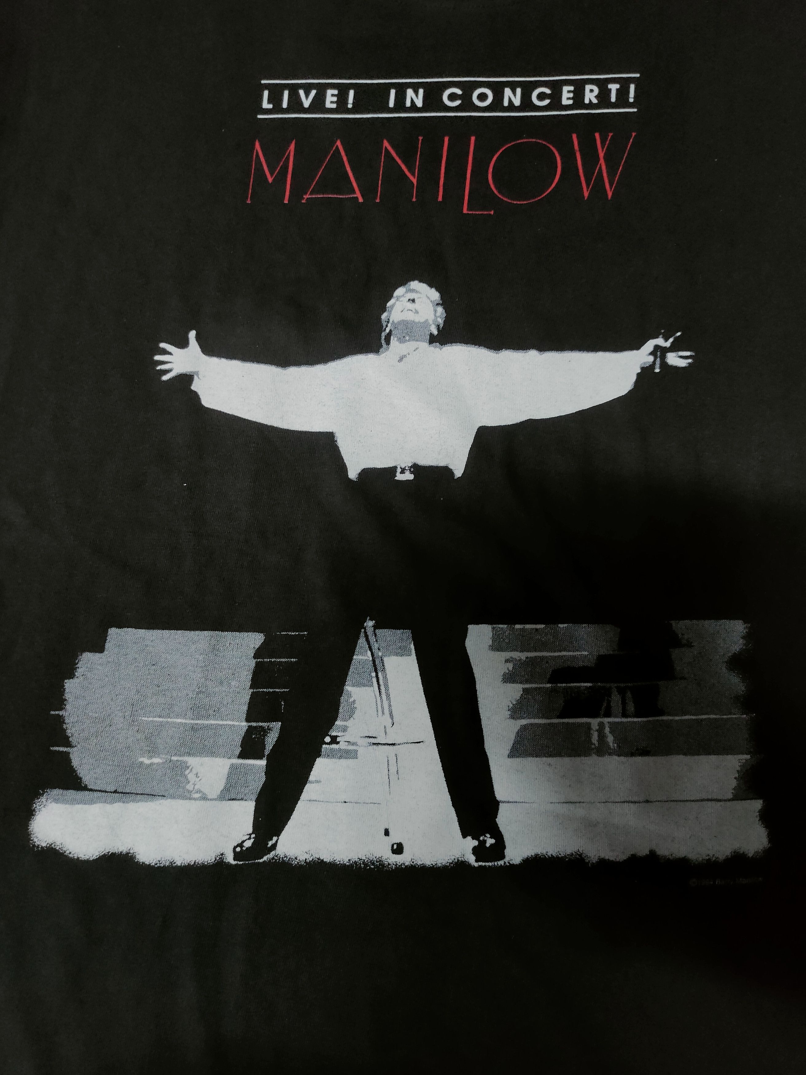 Band Tees Vintage Manilow Size US L / EU 52-54 / 3 - 4 Thumbnail