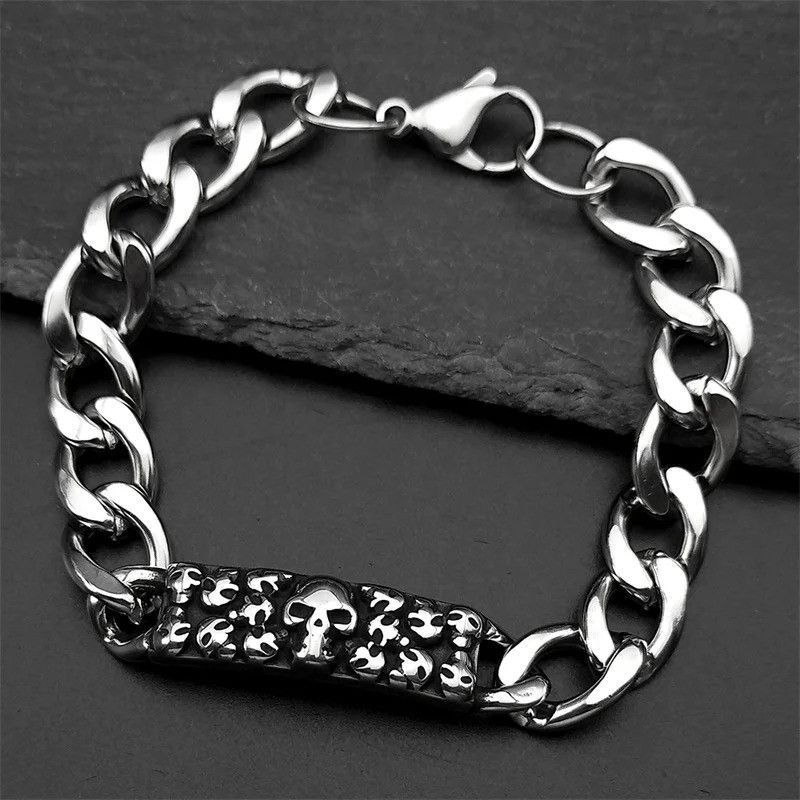 Jewelry Skeleton Skull Bracelet Size ONE SIZE - 1 Thumbnail