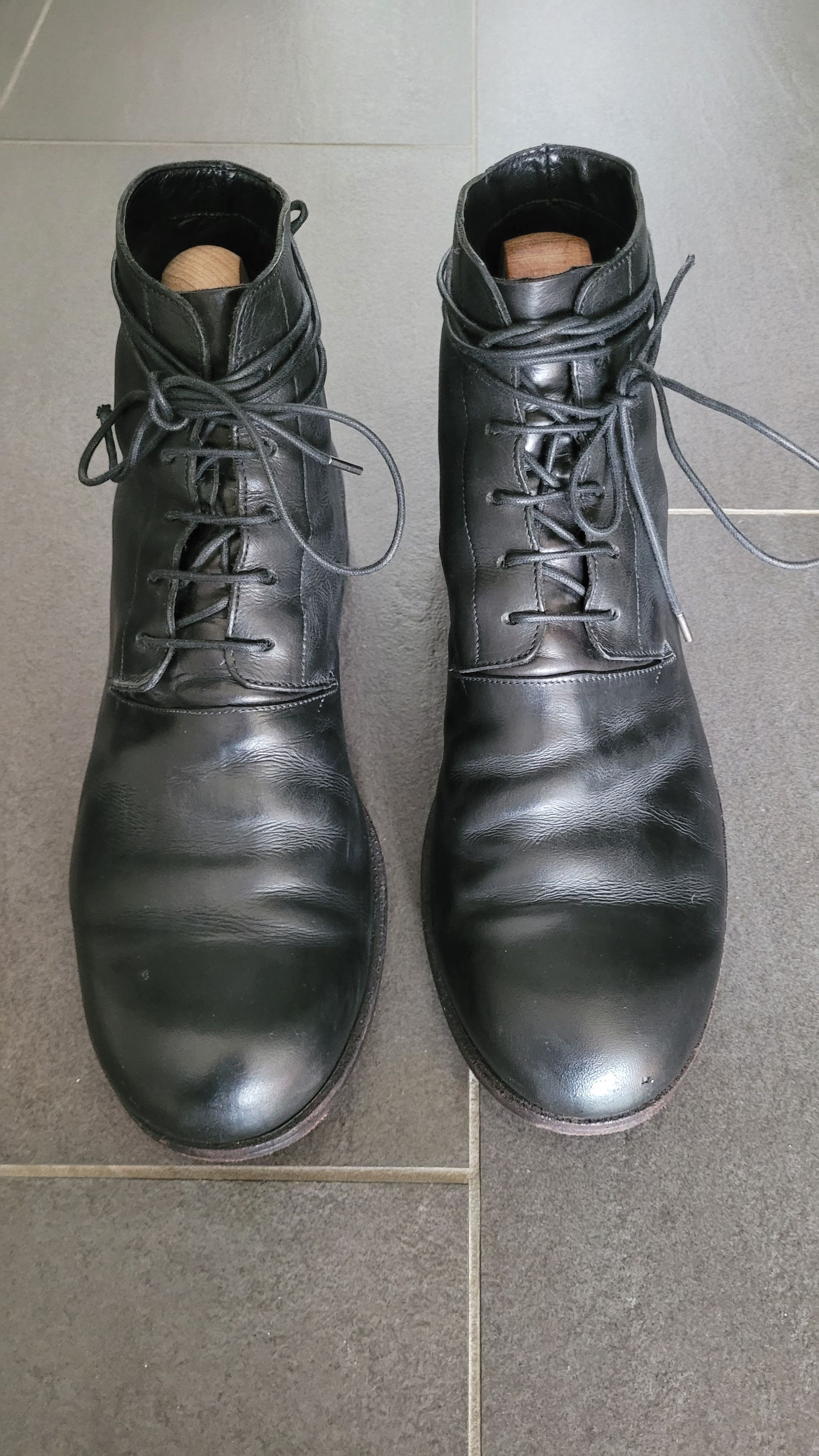 Individual Sentiments Individual Sentiments calf leather boots black +CCP 43/44 Size US 10.5 / EU 43-44 - 1 Thumbnail