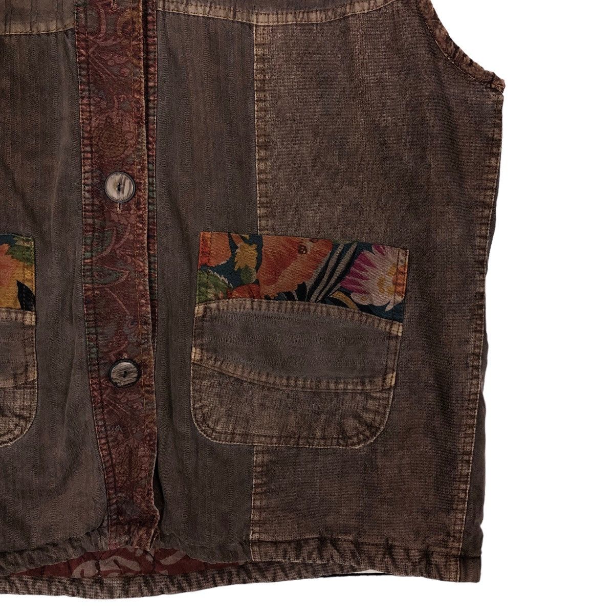 Japanese Brand 🔥90’s Vintage Vest Native Navajo Aztec Design Kapital Size US M / EU 48-50 / 2 - 5 Thumbnail