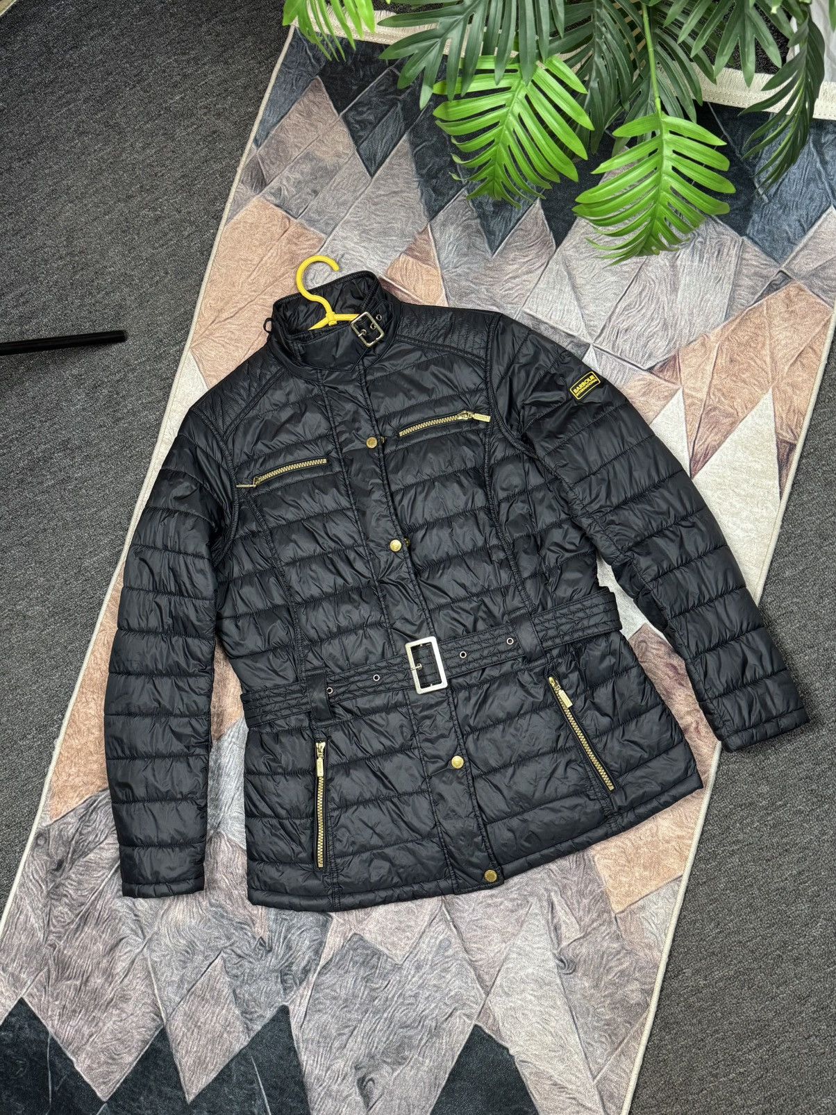 Barbour Barbour International Fibre Down Jacket Bomber England 🏴󠁧󠁢󠁥󠁮󠁧󠁿 Size L / US 10 / IT 46 - 20 Thumbnail