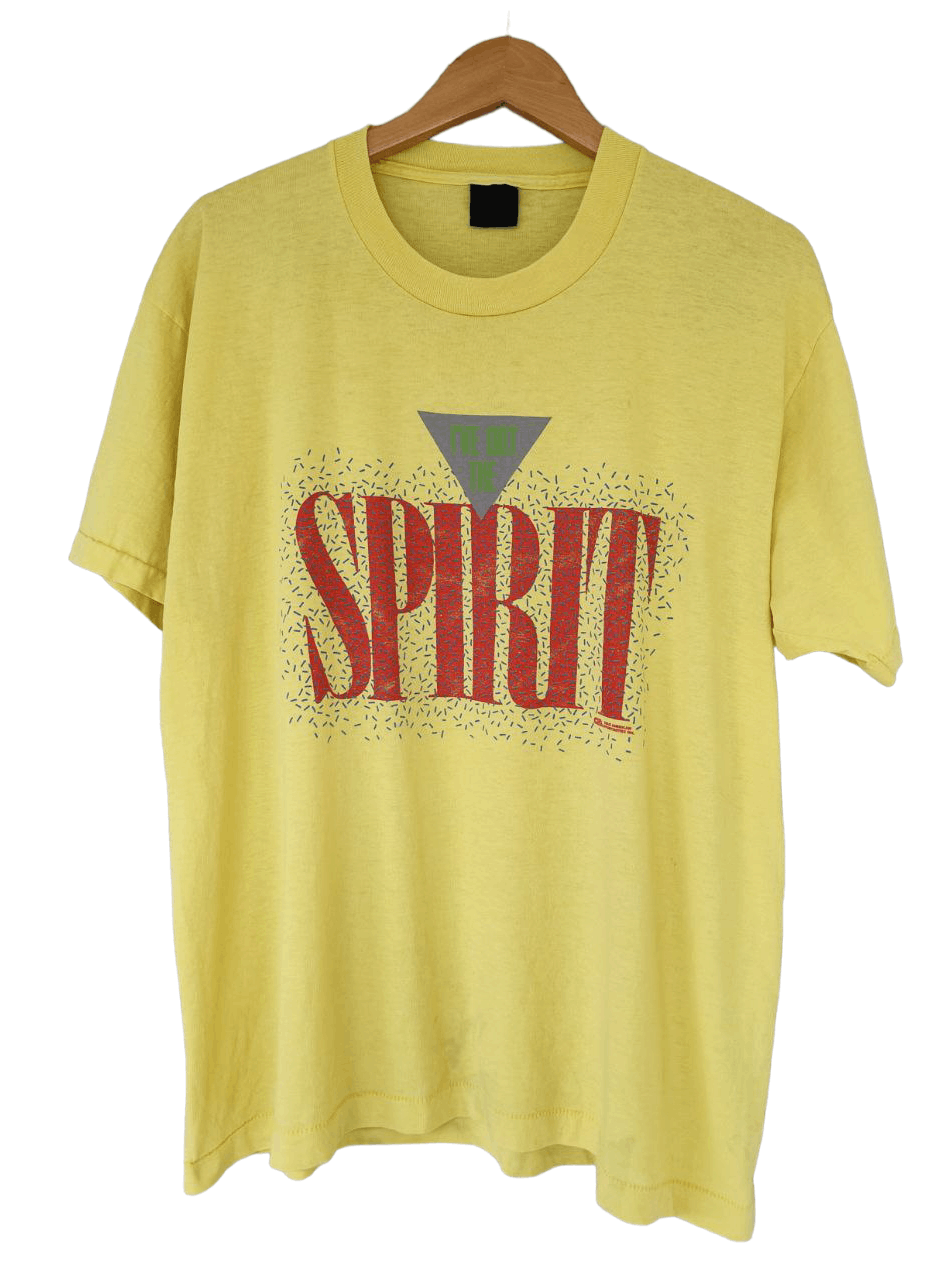 image of Humor x Motivation 80's Vintage I've Got The Spirit Font T, Men's (Size Medium)