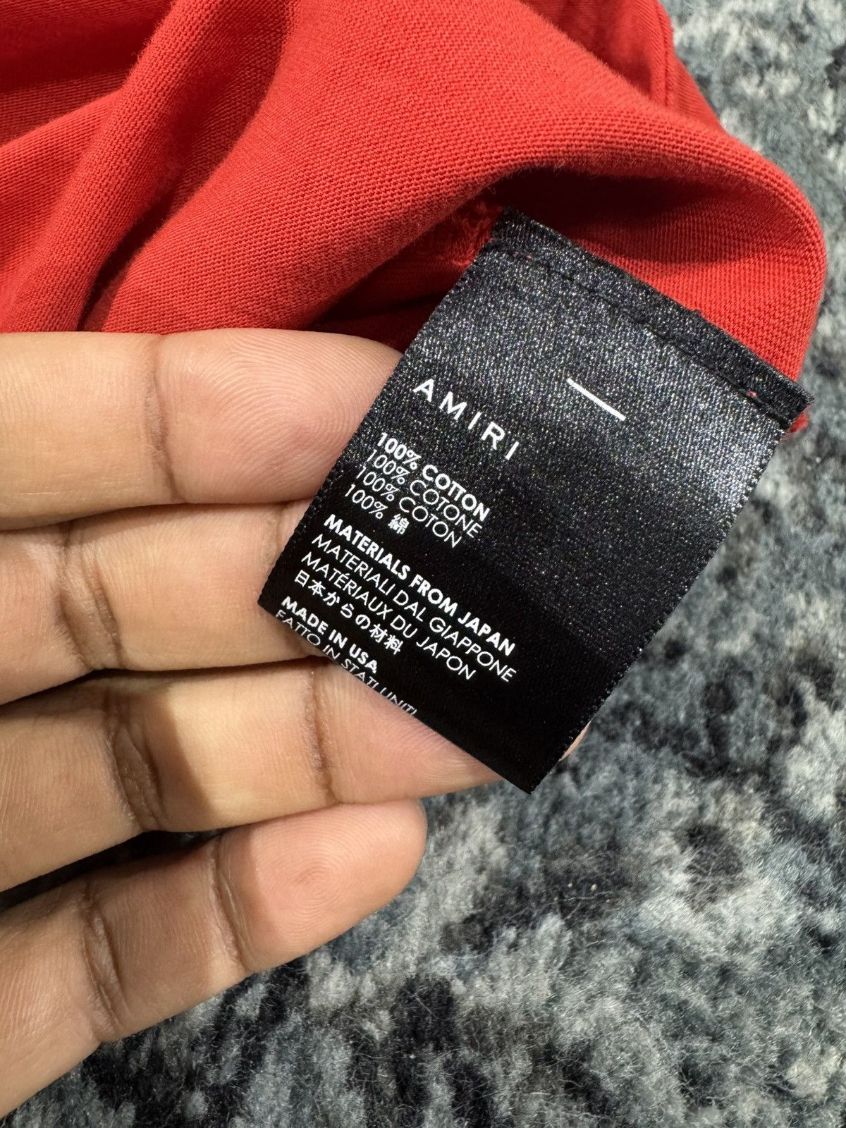 Amiri Amiri Drugs Are My Life Tee Red Size US XS / EU 42 / 0 - 3 Thumbnail