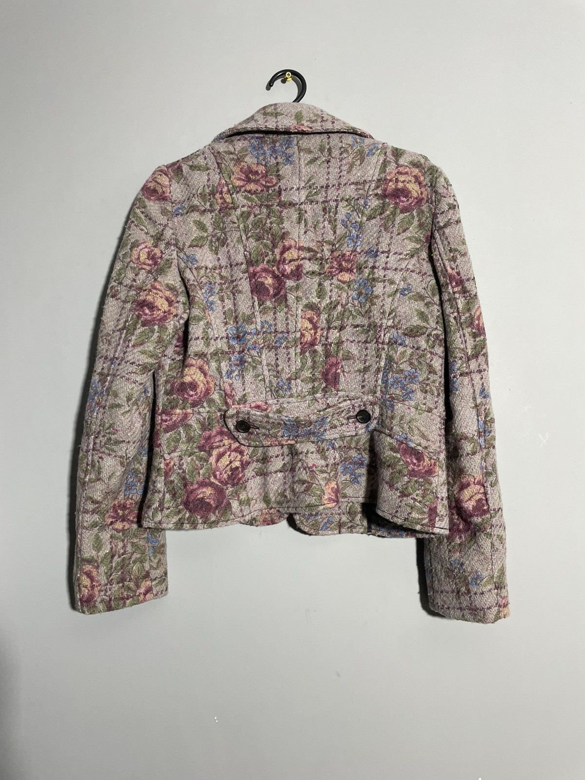 Etro Etro Milano Floral Knit wool blazer Size L / US 10 / IT 46 - 8 Thumbnail