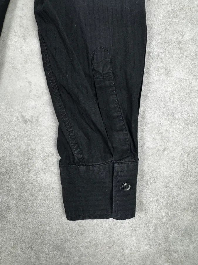 Dolce & Gabbana 2000s Dolce & Gabbana Black Striped Classic Shirt Size US M / EU 48-50 / 2 - 7 Thumbnail