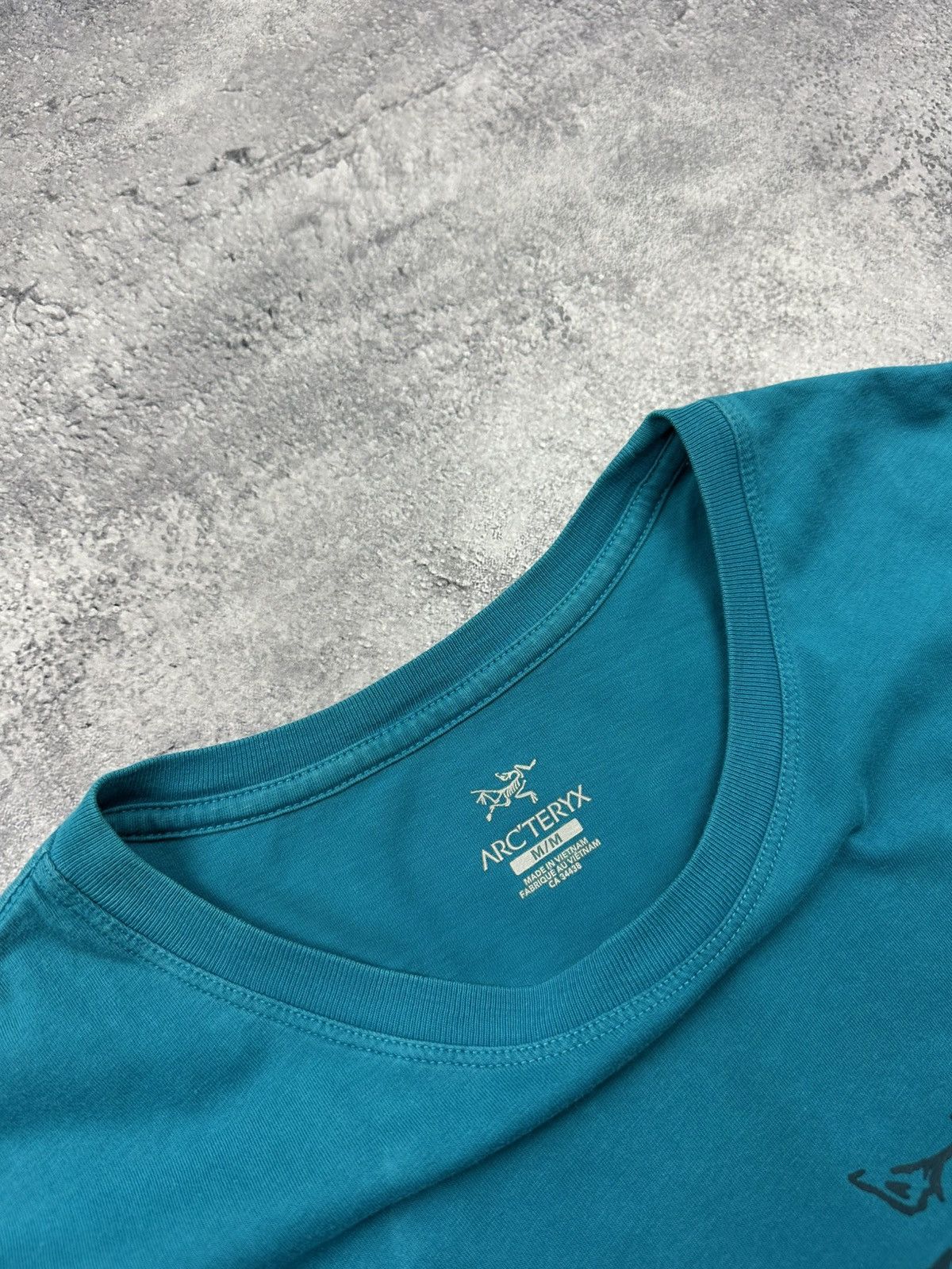 Arc'teryx Arcteryx T-Shirt Outdoor Gorpcore Big Centre Logo Blue Tee Size US M / EU 48-50 / 2 - 7 Thumbnail