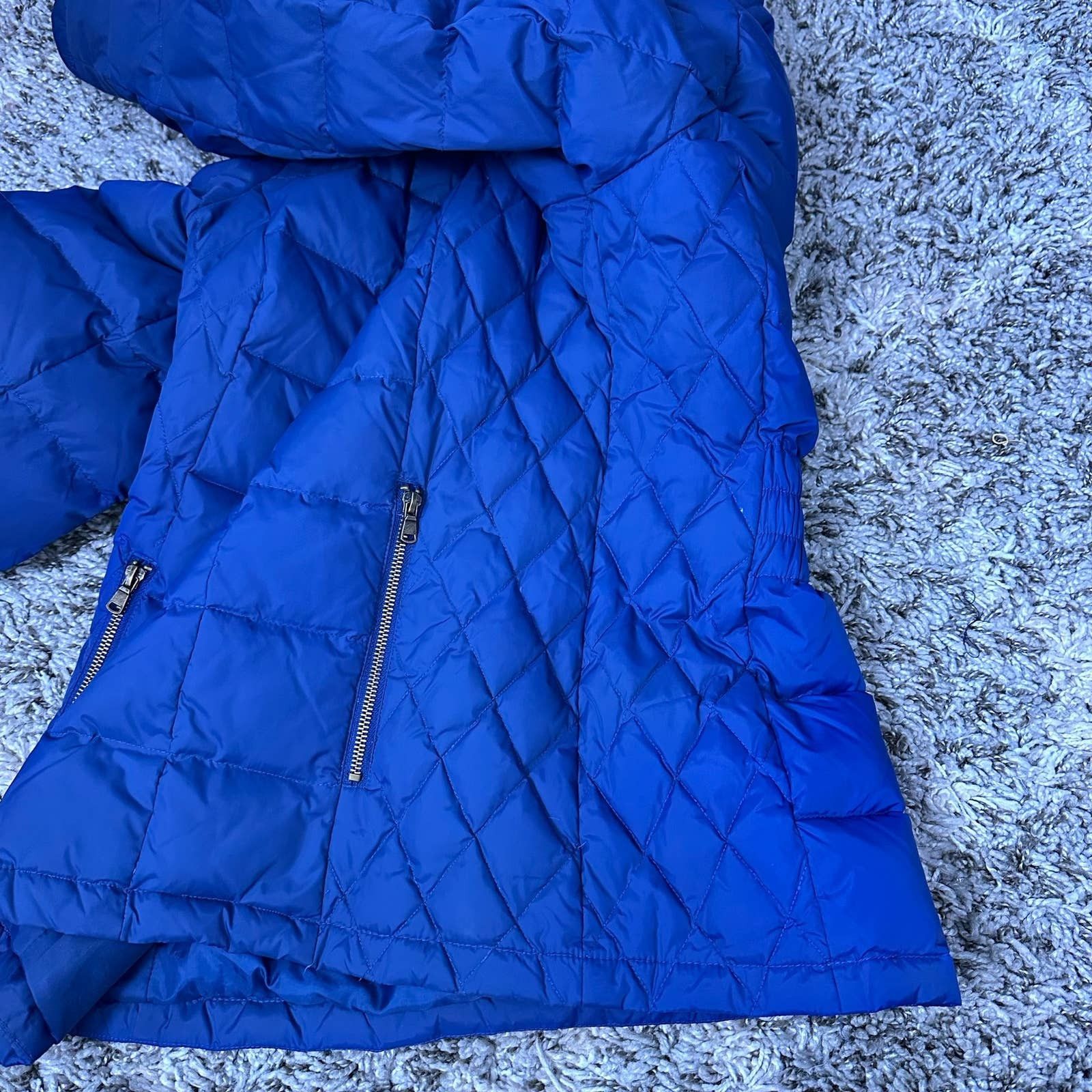 Other Metaphor Blue Long Mid Length Down Puffer Jacket Coat XL Size XL / US 12-14 / IT 48-50 - 4 Thumbnail