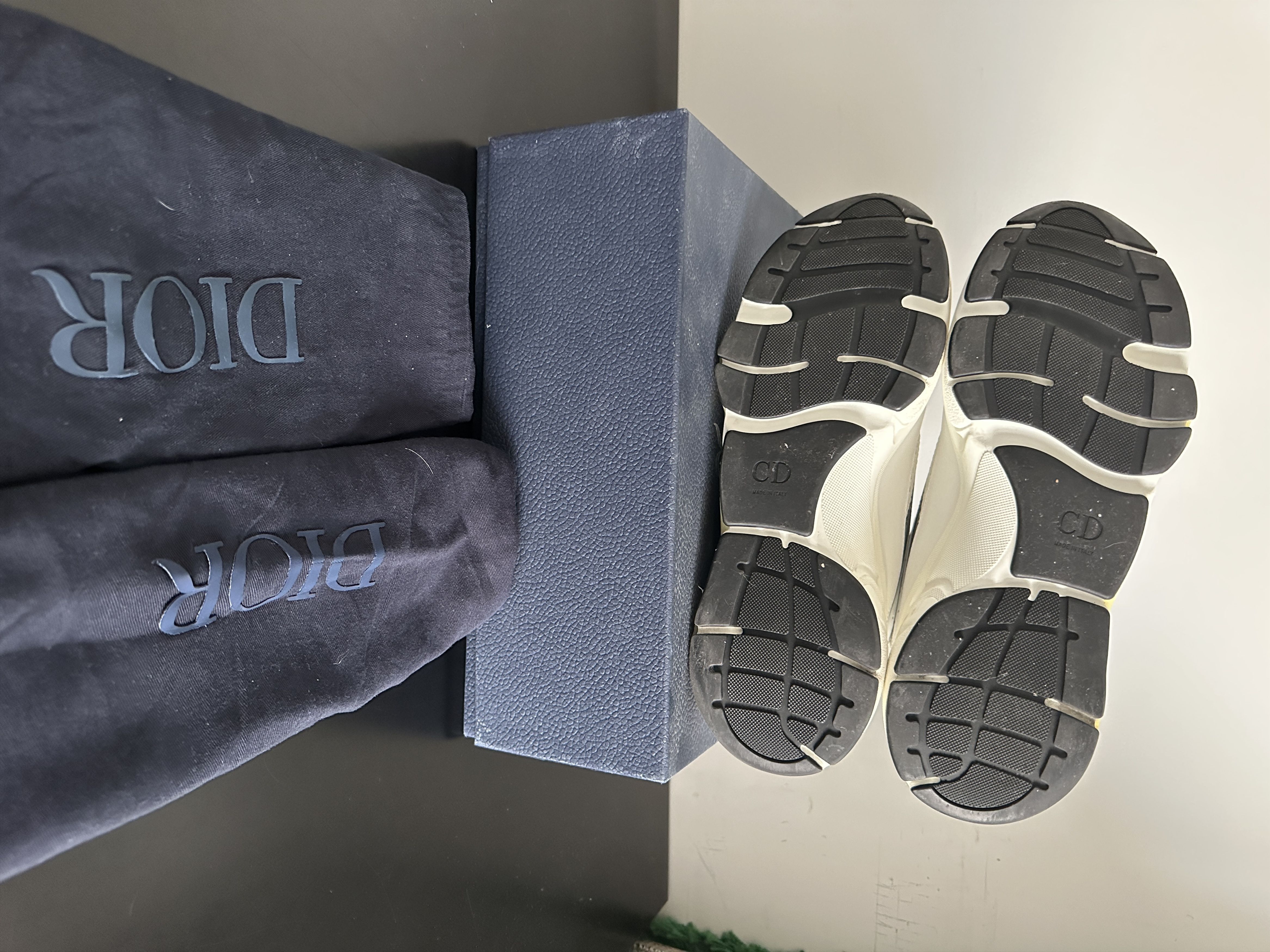 Dior Christian Dior B22 White/Silver Size 48 Size US 15 / EU 48 - 8 Thumbnail