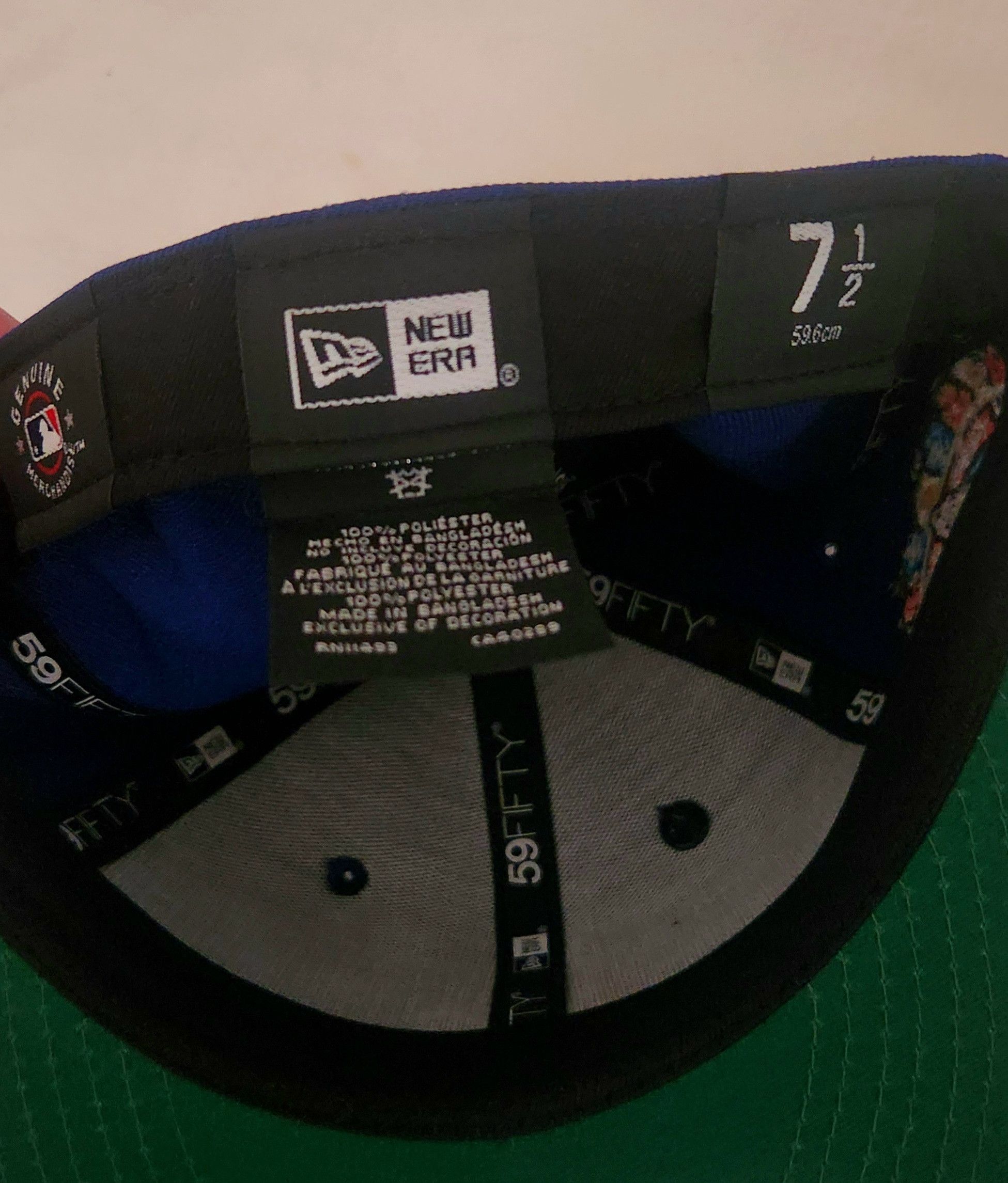 Cooperstown Collection × New Era New Era Los Angeles Dodgers 60th Anniversary Patch Botanical Size ONE SIZE - 10 Thumbnail