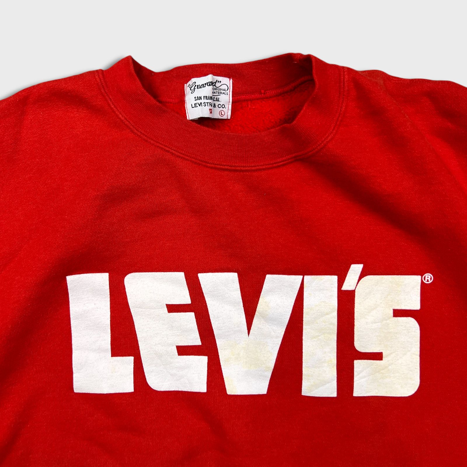 Japanese Brand × Levi's × Vintage Vintage Levi's Sweatshirt Spell Out Japanese 90s Pullover Size US M / EU 48-50 / 2 - 2 Thumbnail