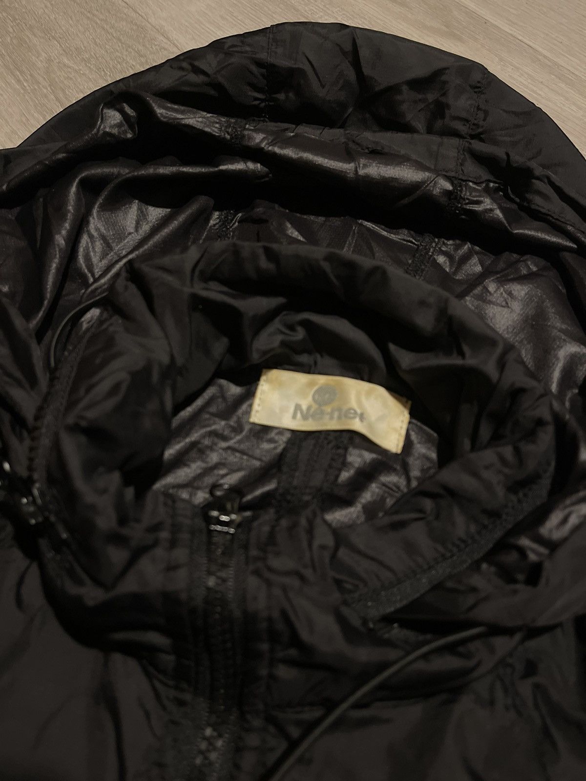 Issey Miyake Vintge Ne Net Nylon Zipper Jacket Size US L / EU 52-54 / 3 - 6 Thumbnail