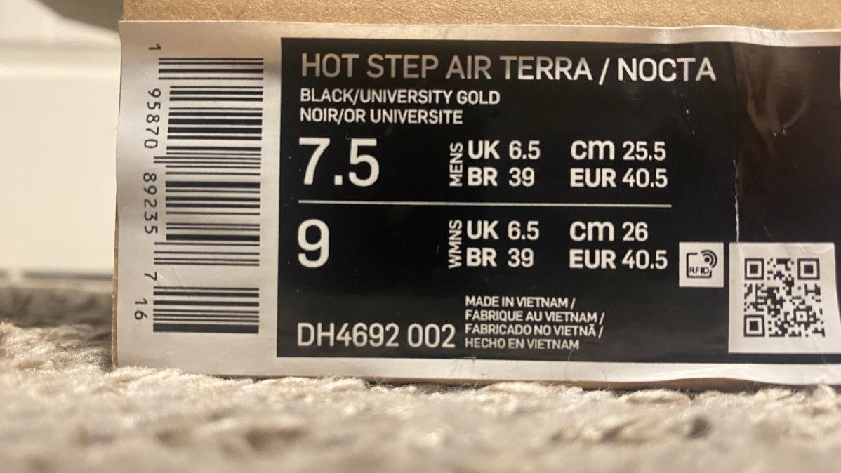 NOCTA HOT STEP AIR TERRA/NOCTA Size US 7.5 / EU 40-41 - 6 Thumbnail