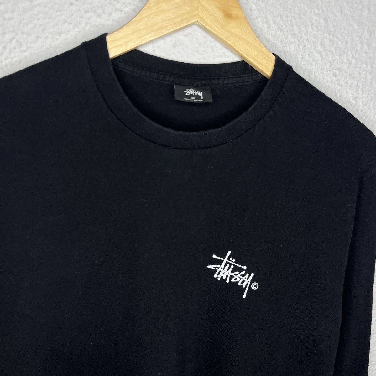 Stussy Crazy Vintage Y2K Stussy Long Sleeve T Shirt Spell Out Cyber Size US M / EU 48-50 / 2 - 5 Thumbnail