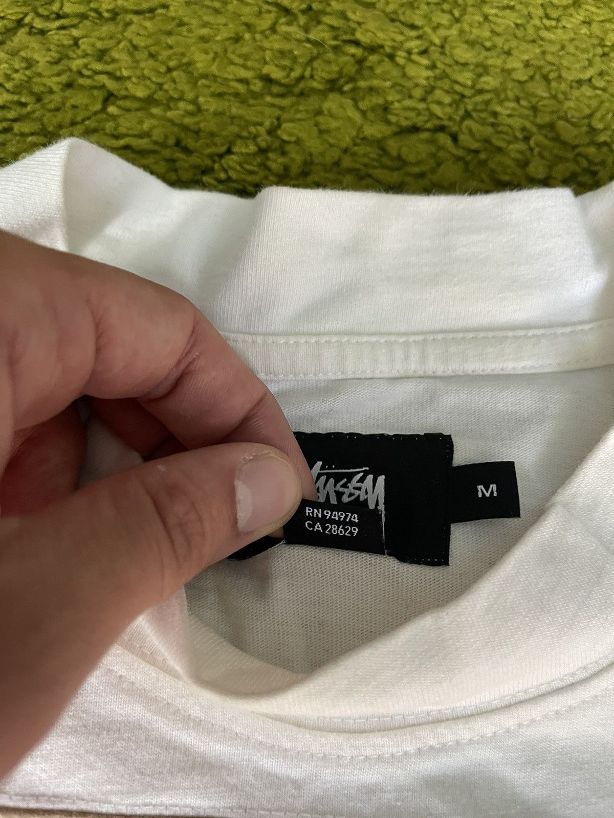 Designer × Stussy Stussy striped knit logo t-shirt Size M / US 6-8 / IT 42-44 - 4 Thumbnail