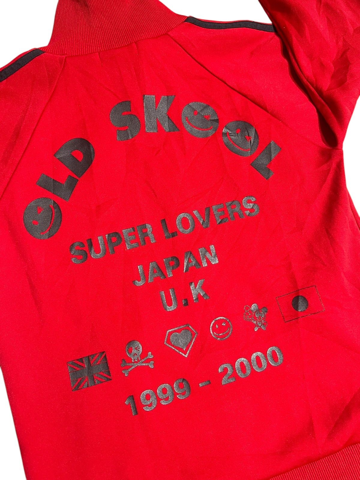 Japanese Brand × Vintage VINTAGE 90s SUPERLOVERS JAPAN-UK TRACKTOP Size US S / EU 44-46 / 1 - 1 Thumbnail