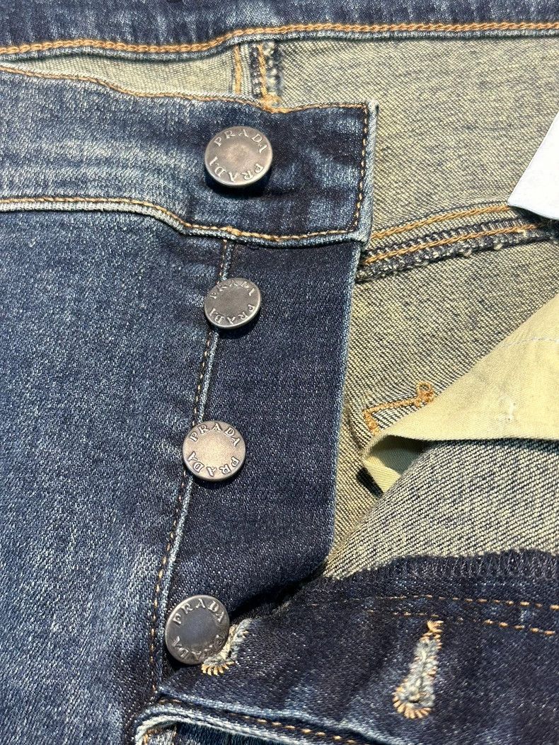 Prada Prada Washed straight jeans 2501-Nextarrow Size US 33 - 4 Thumbnail