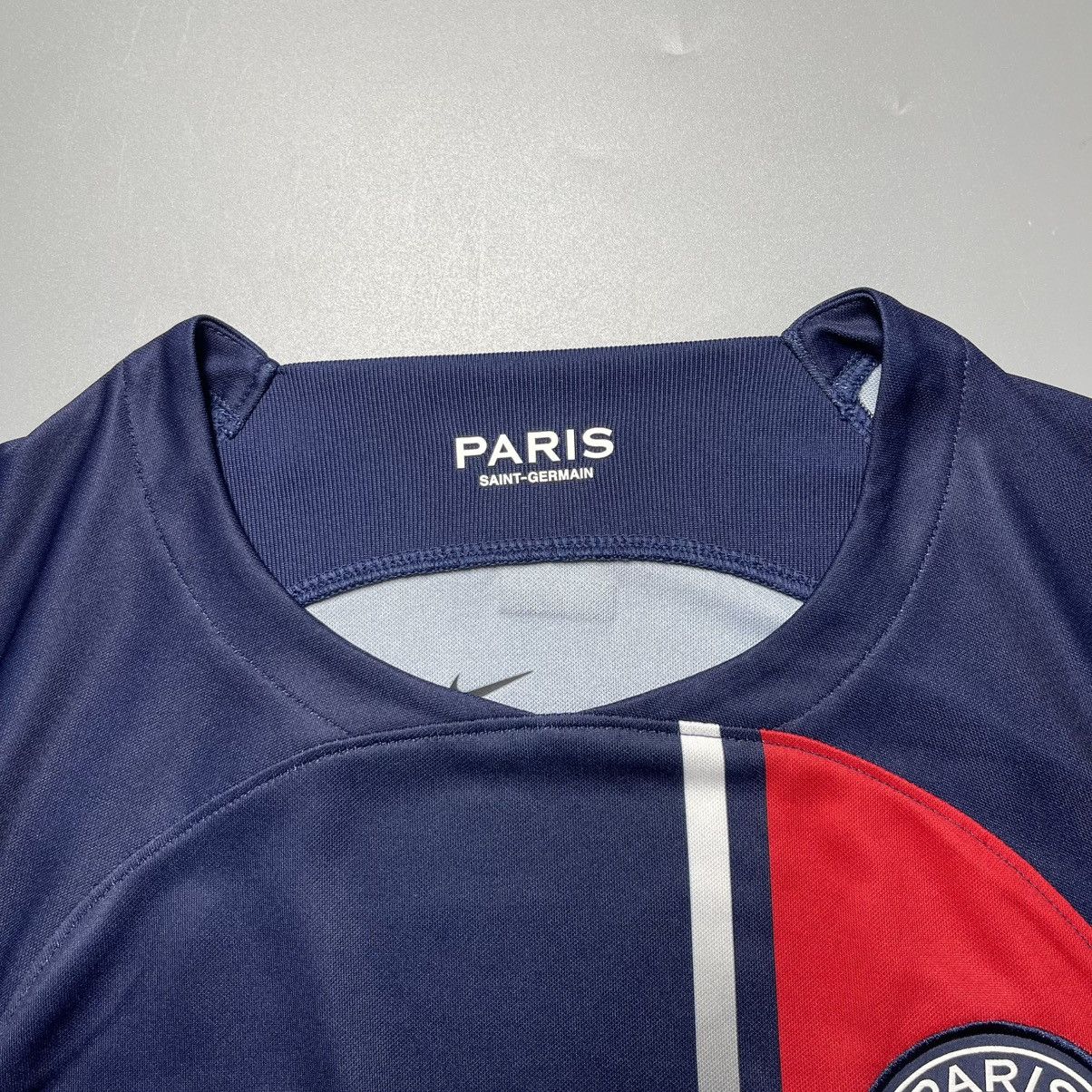 Vintage PSG NIKE 2023/2024 FOOTBALL SOCCER HOME JERSEY #10 DEMBELE Size US S / EU 44-46 / 1 - 5 Thumbnail