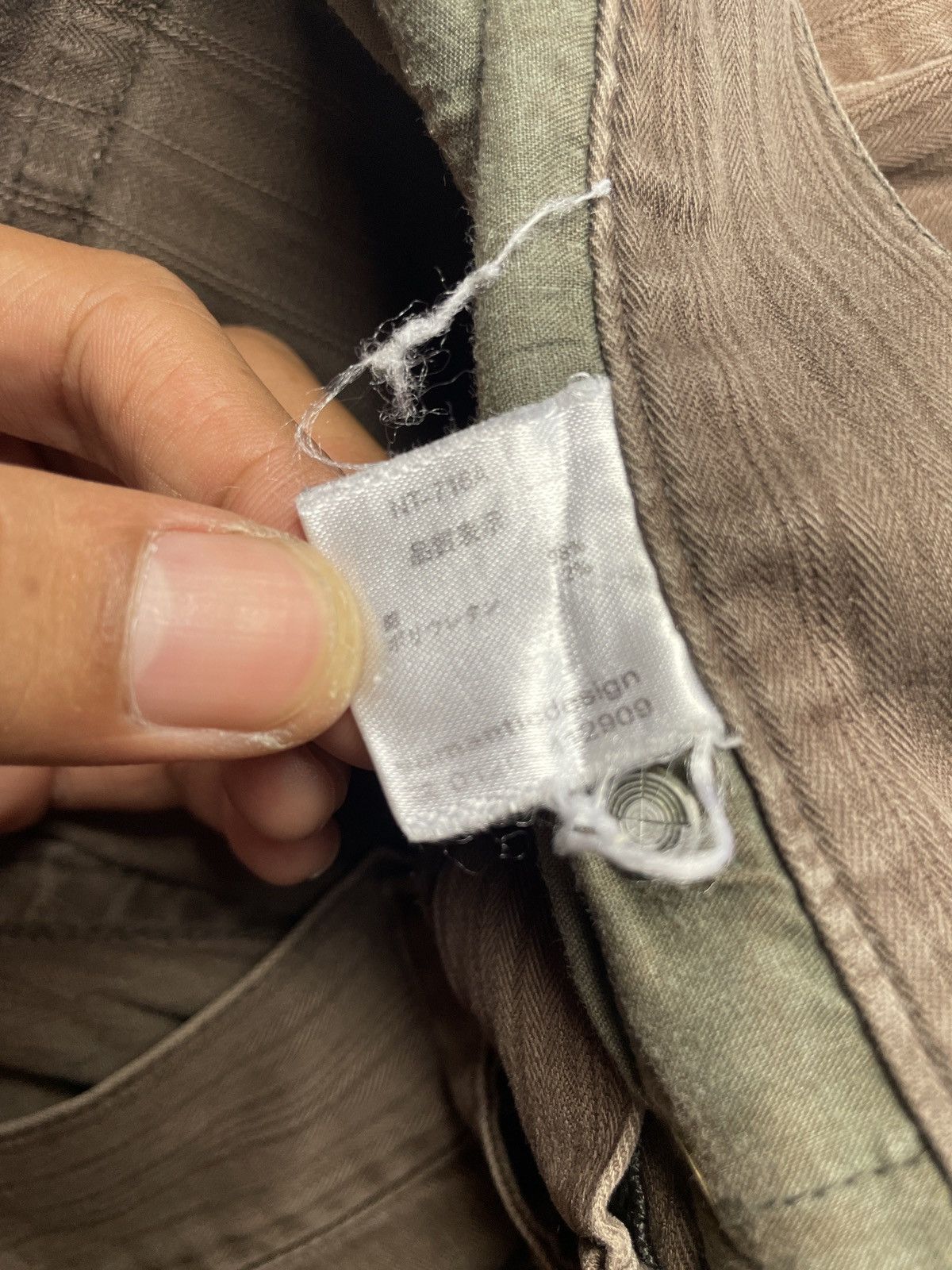 If Six Was Nine × Seditionaries × semanticdesign 🇯🇵 SEMANTIC DESIGN BONDAGE DISTRESSED CARGO PANTS Size US 30 / EU 46 - 10 Thumbnail
