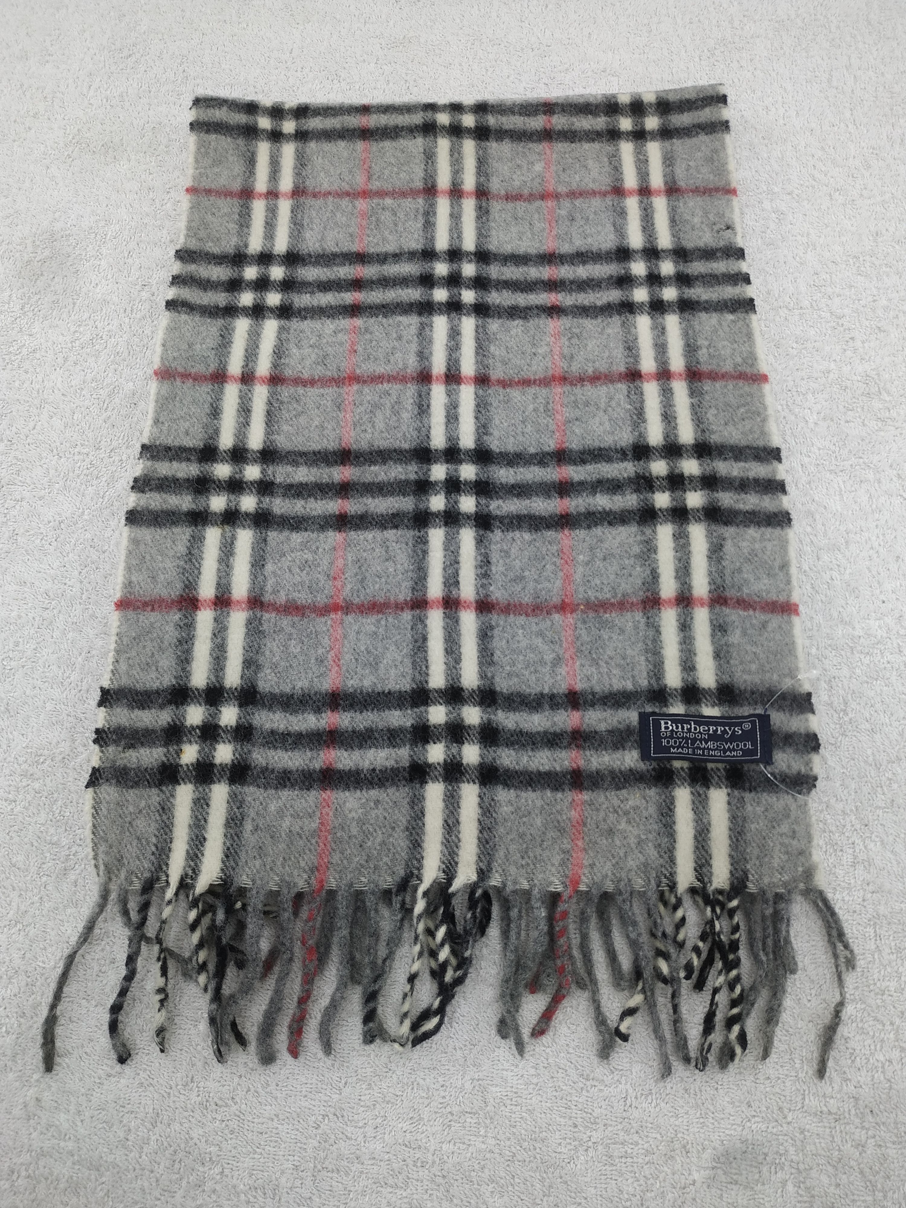 Burberry Vintage Burberry Scarf/Muffler/Neckwear MF581 Size ONE SIZE - 2 Thumbnail