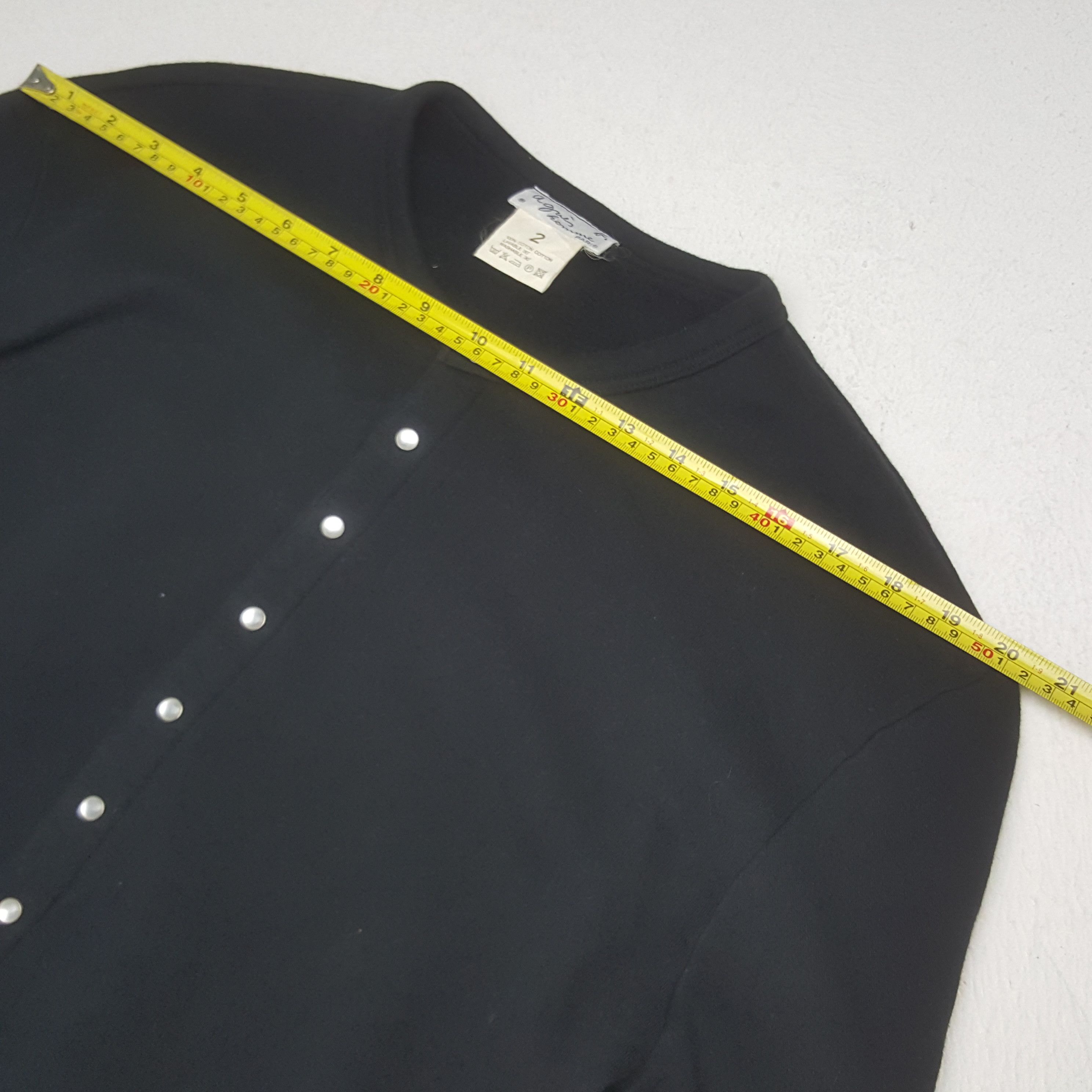 agnes b. Vintage Agnes b. Button Clip Shirt Size US M / EU 48-50 / 2 - 6 Thumbnail
