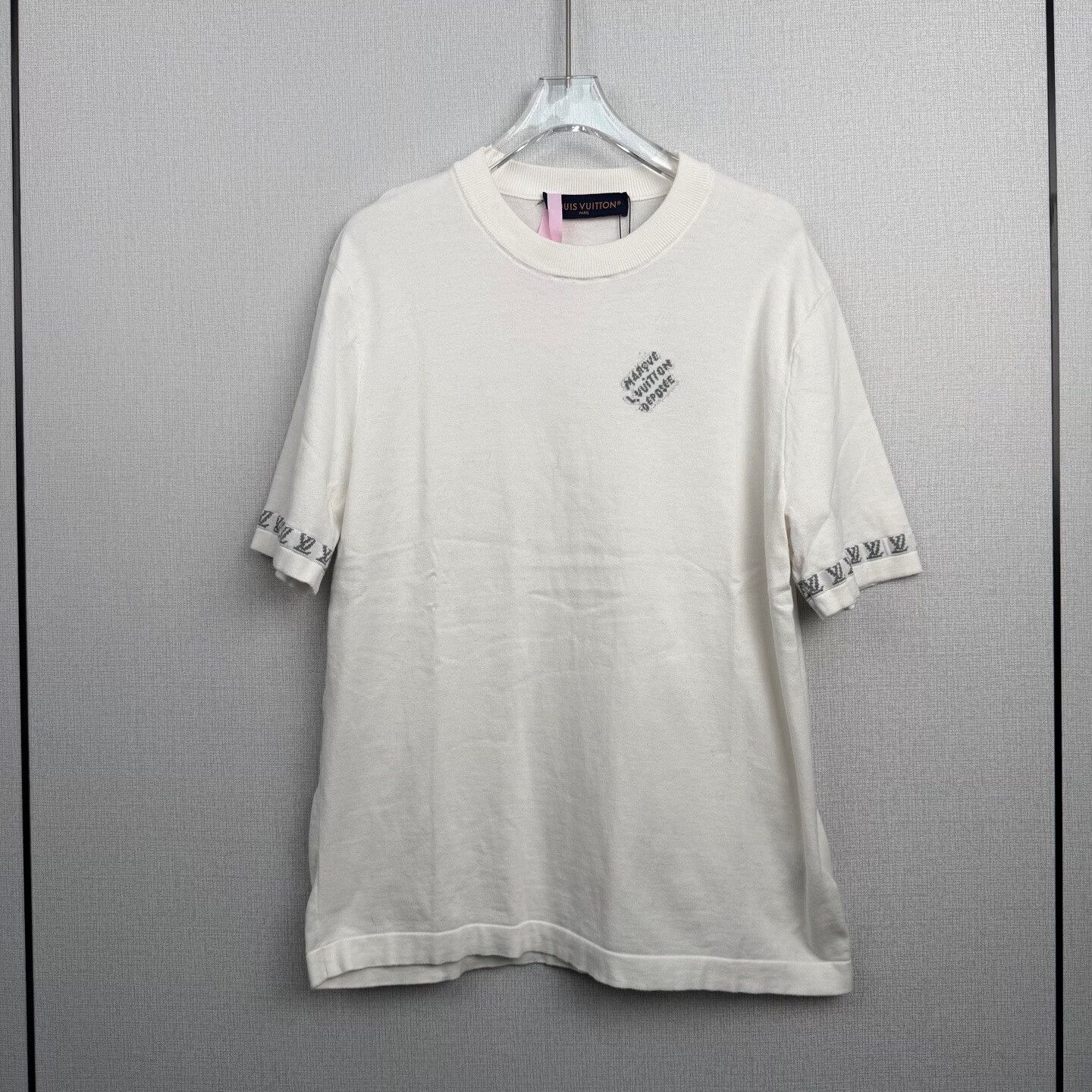 Louis Vuitton louis vuitton logo short sleeve knit shirt Size US S / EU 44-46 / 1 - 1 Thumbnail