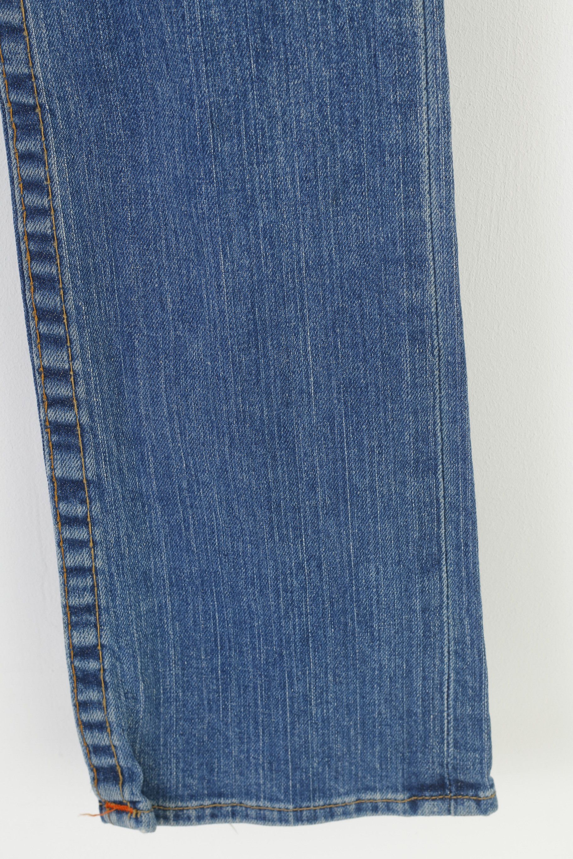 True Religion True Religion Woman 27 Trousers Jeans Blue Cotton 4122 Size 27" / US 4 / IT 40 - 3 Thumbnail