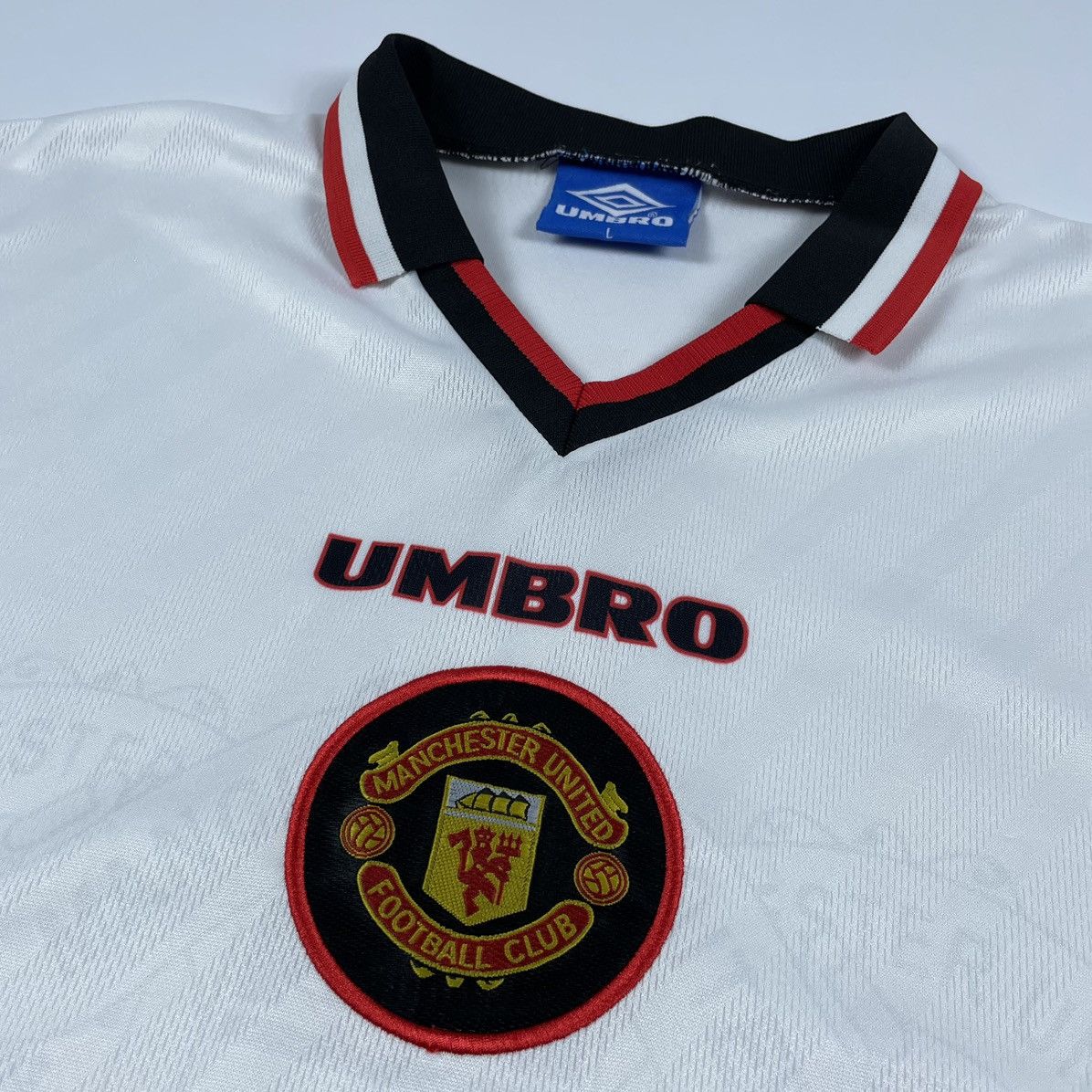 Umbro Manchester United Umbro 1996/97 Football Shirt Soccer Jersey Size US L / EU 52-54 / 3 - 5 Thumbnail