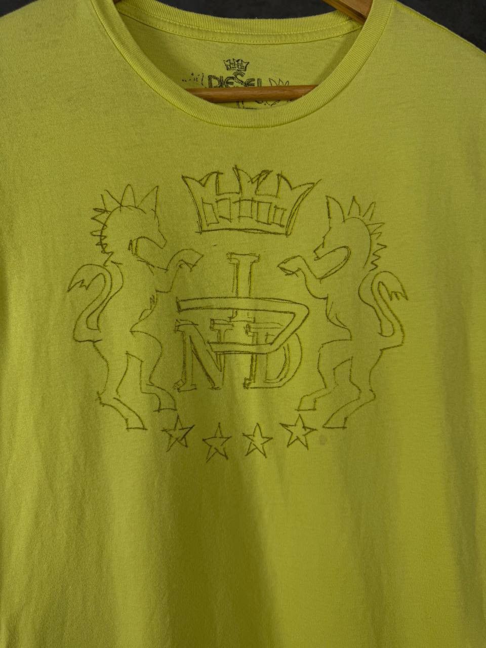 Diesel Diesel vintage center logo tee Size US S / EU 44-46 / 1 - 3 Thumbnail