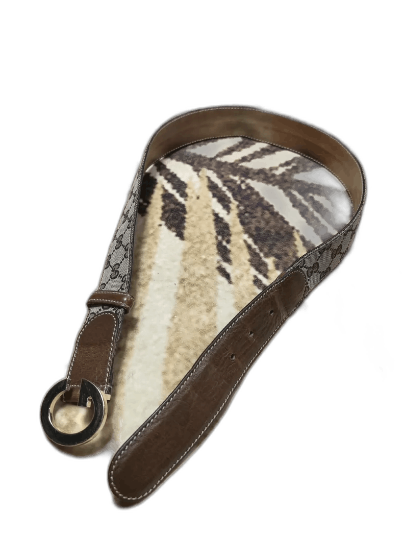 Gucci Gucci Monogram Belt for Men and Women Size ONE SIZE - 1 Thumbnail
