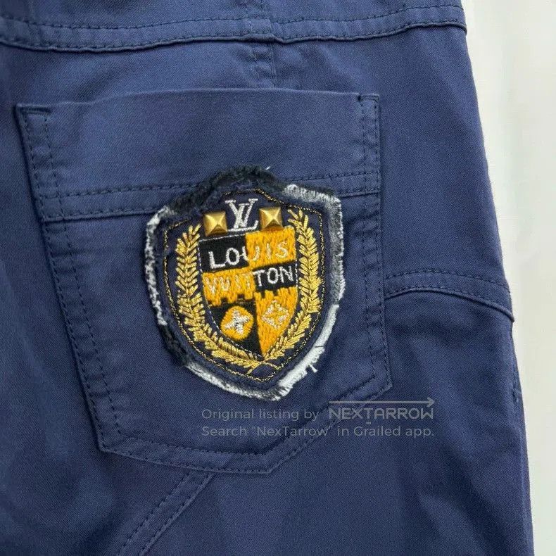 Louis Vuitton Louis Vuitton Rivet Embroidered Casual Pants. Size US 40 / EU 56 - 5 Thumbnail