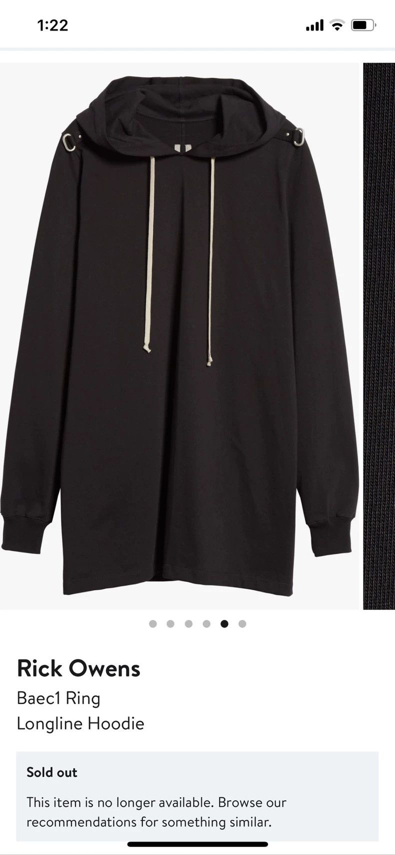 Rick Owens Rick Owens hoodie 2504-Nextarrow Size US S / EU 44-46 / 1 - 2 Thumbnail