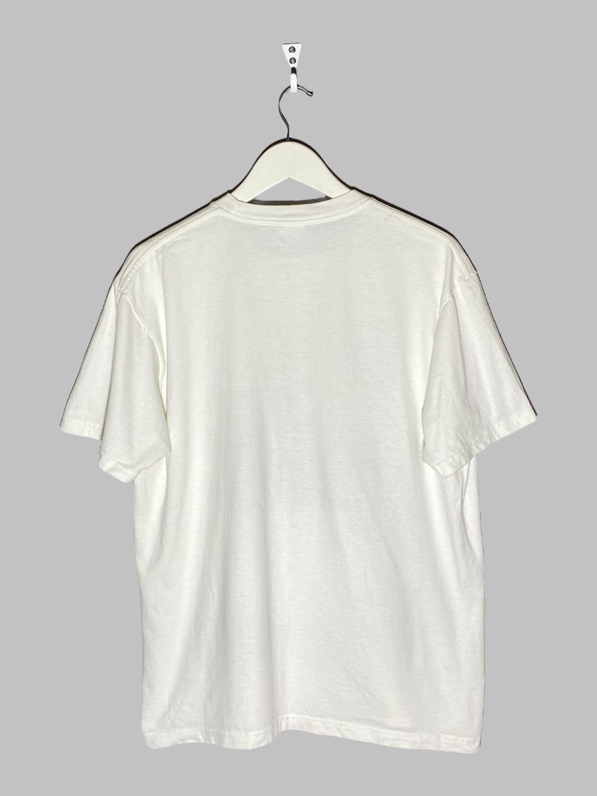 Supreme Supreme King of New York Heather White Tee SS19 Chris Walken Size US M / EU 48-50 / 2 - 2 Thumbnail