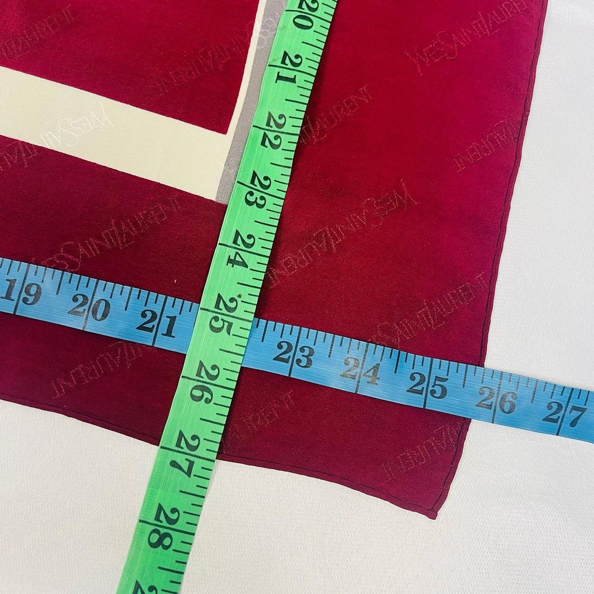 Vintage × Yves Saint Laurent YVES SAINT LAURENT SILK BANDANA NECKERCHIEF SCARF Size ONE SIZE - 5 Thumbnail