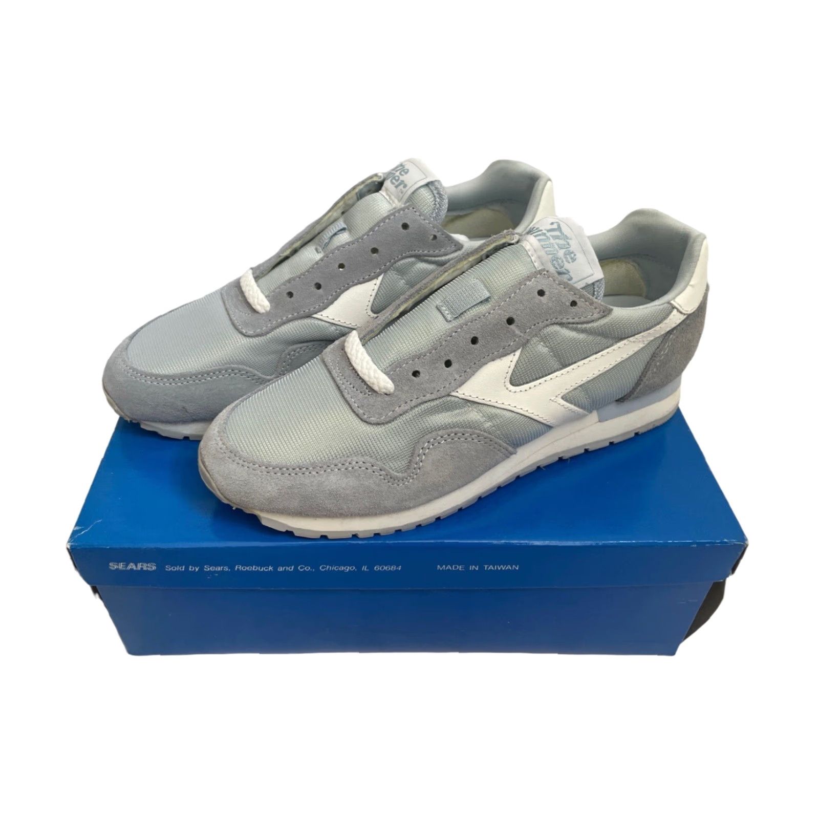 Sears VINTAGE Sears The Winner Sneakers Shoe Womens 6 Blue 70s Deadstock NIB Size 28" / US 6 / IT 42 - 3 Thumbnail