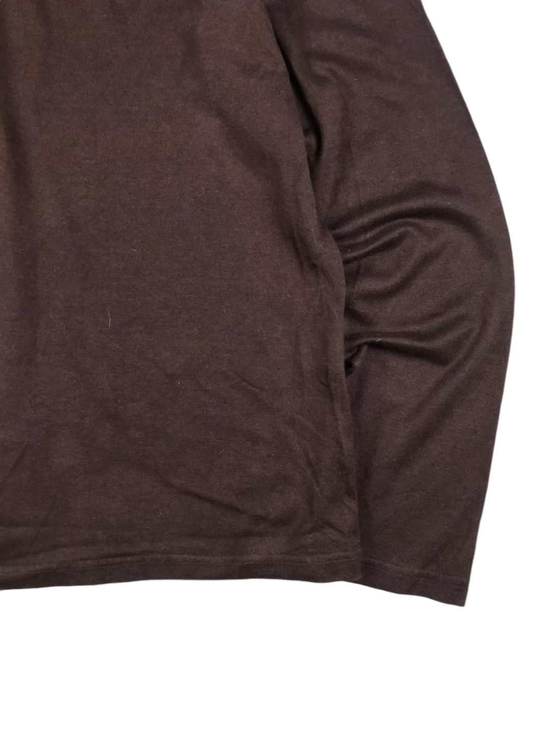 Issey Miyake × Japanese Brand Plantation by Issey Miyake brown Long Sleeve T shirt Size US M / EU 48-50 / 2 - 5 Thumbnail