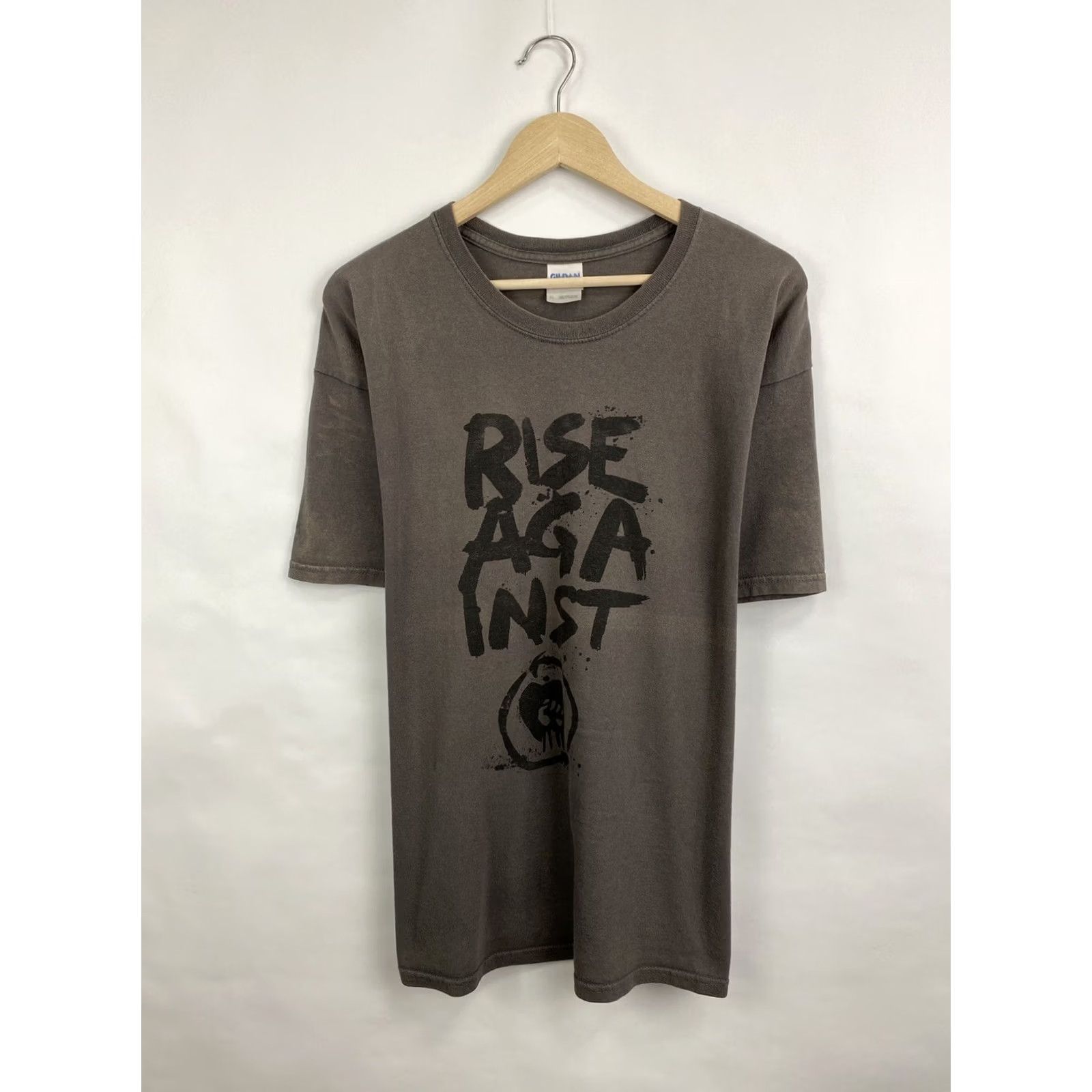 Gildan VINTAGE 90s Rise Against Band T-shirt XL gray Men Size US XL / EU 56 / 4 - 3 Thumbnail