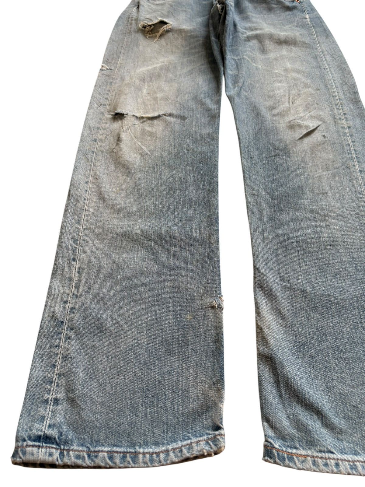 Levi's SALES🔥Vintage 90s Levis 501 Mud Wash Distressed Loose Jeans Size US 31 - 6 Thumbnail