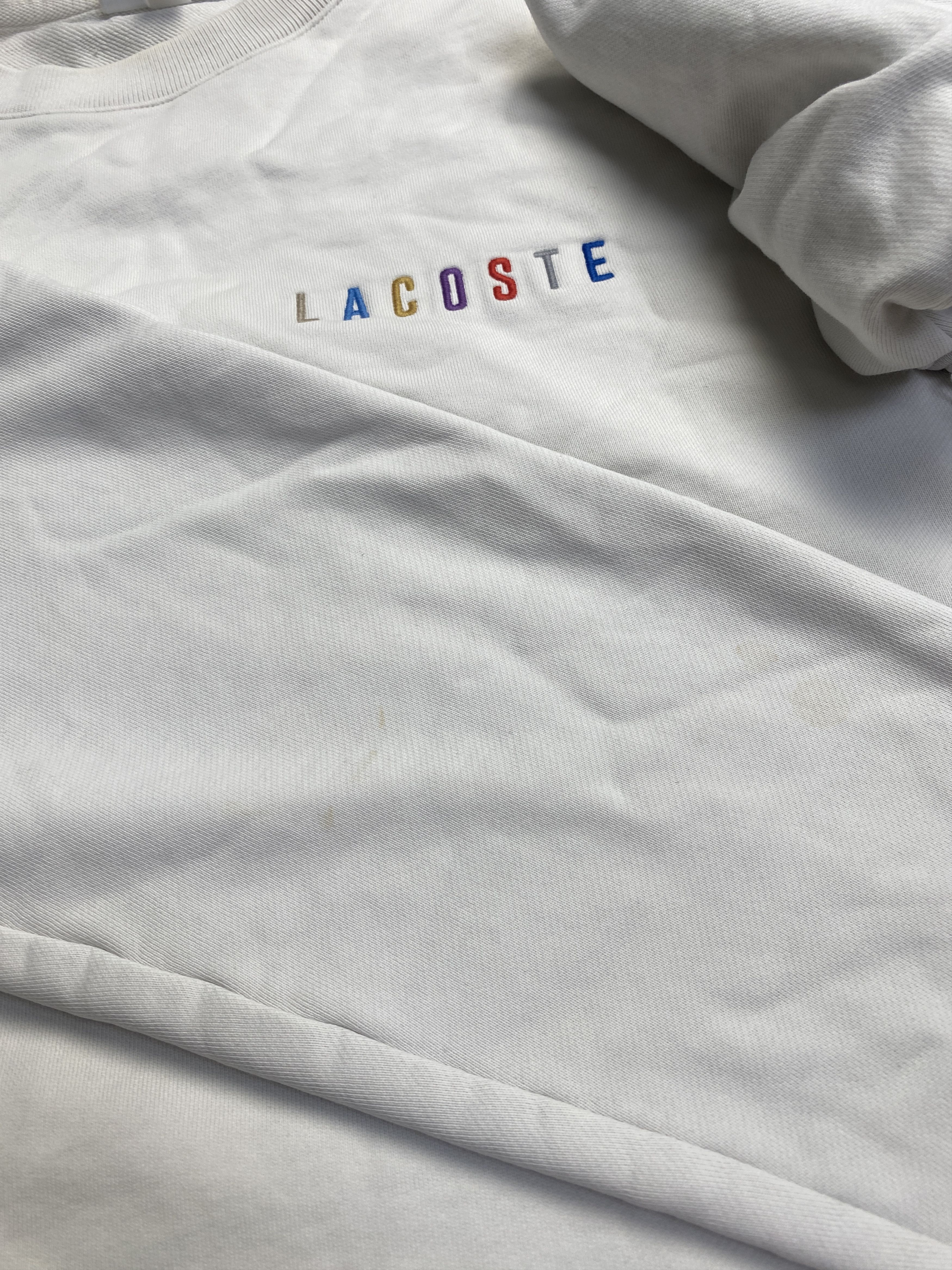 Lacoste Lacoste small logo crewneck sweatshirt embroidered casual Size US M / EU 48-50 / 2 - 10 Thumbnail