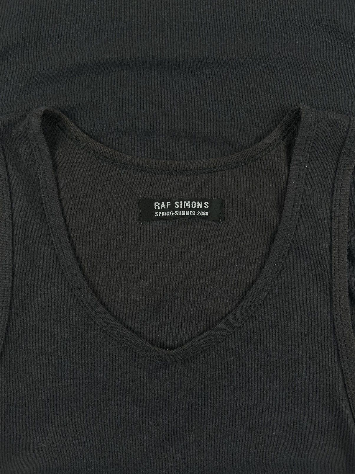 Raf Simons SS00 RAF SIMONS SUMMA CUM LAUDE “11” Sleeveless Tank Top Size US M / EU 48-50 / 2 - 4 Thumbnail