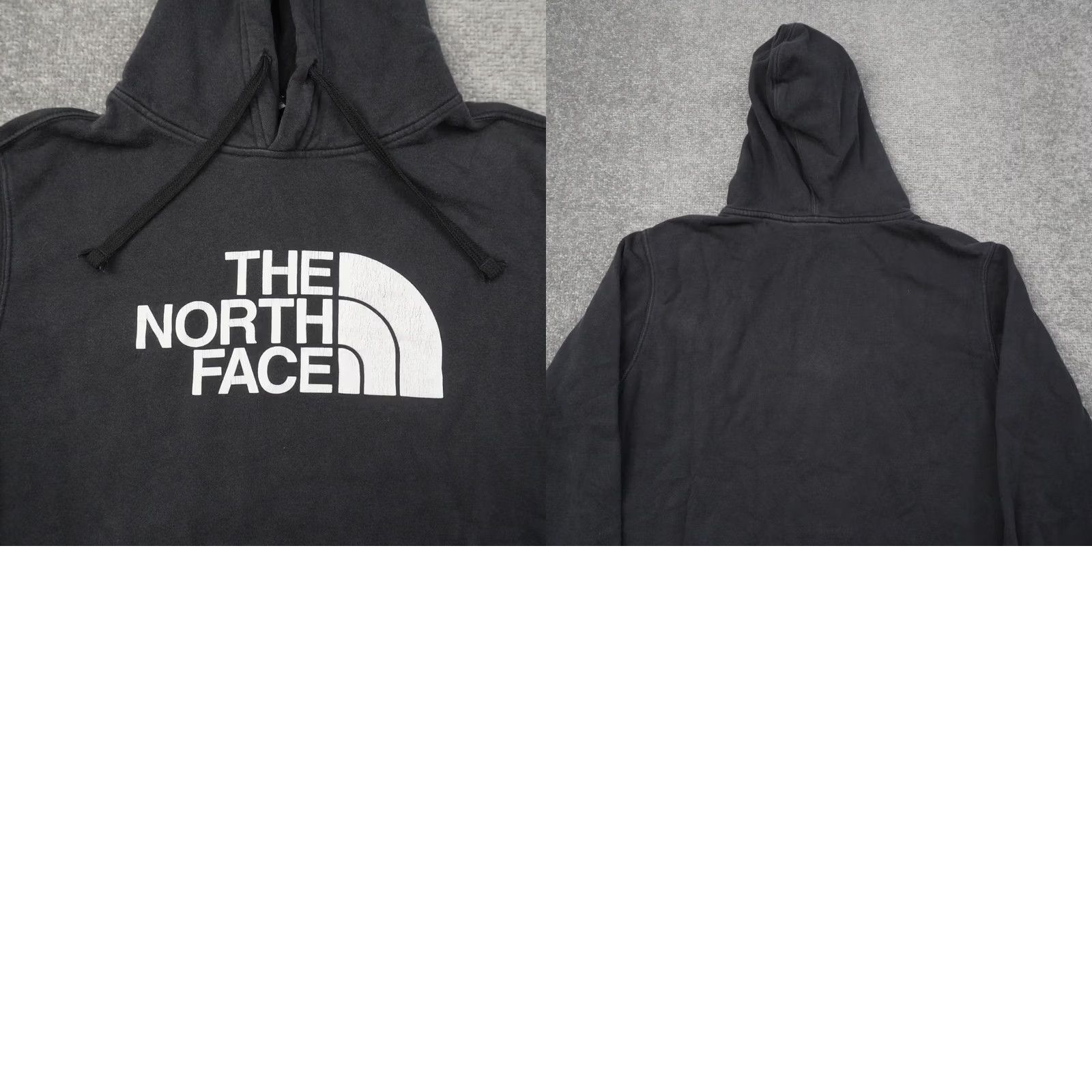 The North Face The North Face Logo Spellout Mens Medium Black Long Sleeve Hoodie Size US M / EU 48-50 / 2 - 8 Thumbnail
