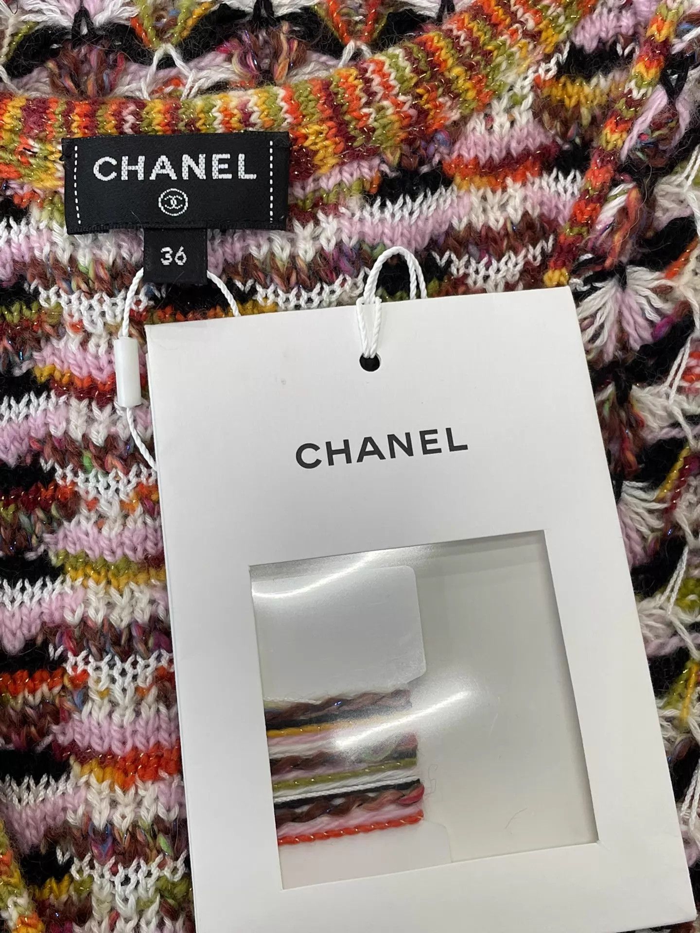 Chanel Chanel Brown Cable Knit Vest 36 Size XS / US 0-2 / IT 36-38 - 4 Thumbnail