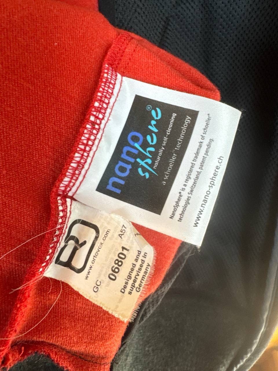 ORTOVOX Ortovox Merino Vest Red Nanosphere Full Zip Outdoor Hiking Size US M / EU 48-50 / 2 - 3 Thumbnail
