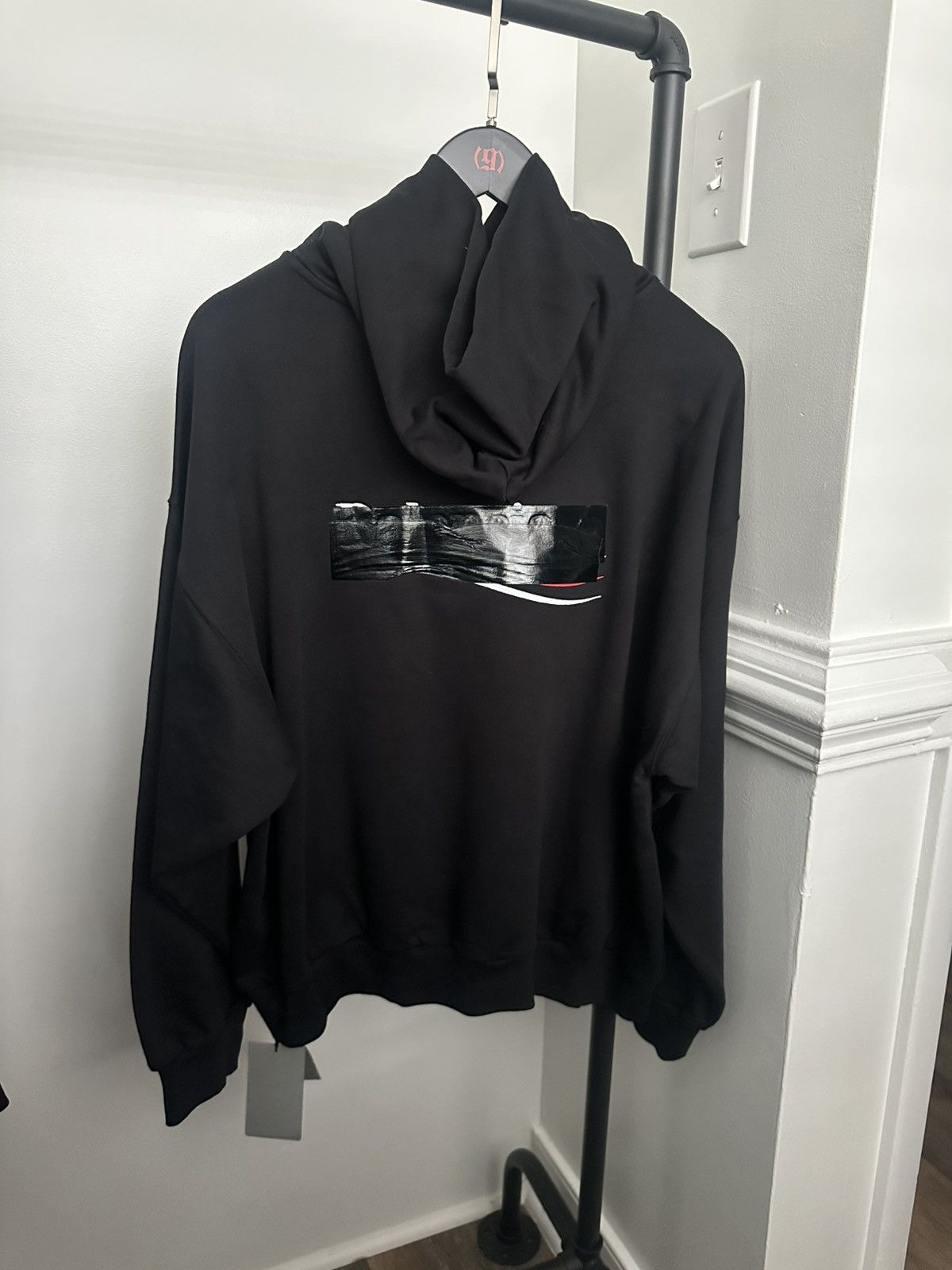 Balenciaga Brand New Balenciaga Gaffer Hoodie Size US M / EU 48-50 / 2 - 2 Thumbnail