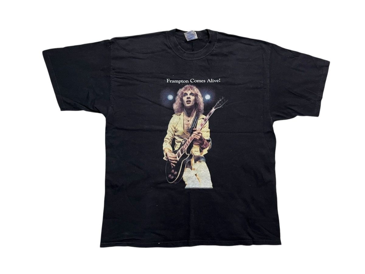 Band Tees × Vintage 25th ANNIVERSARY FRAMPTON COMES ALIVE T SHIRT Size US XL / EU 56 / 4 - 1 Thumbnail
