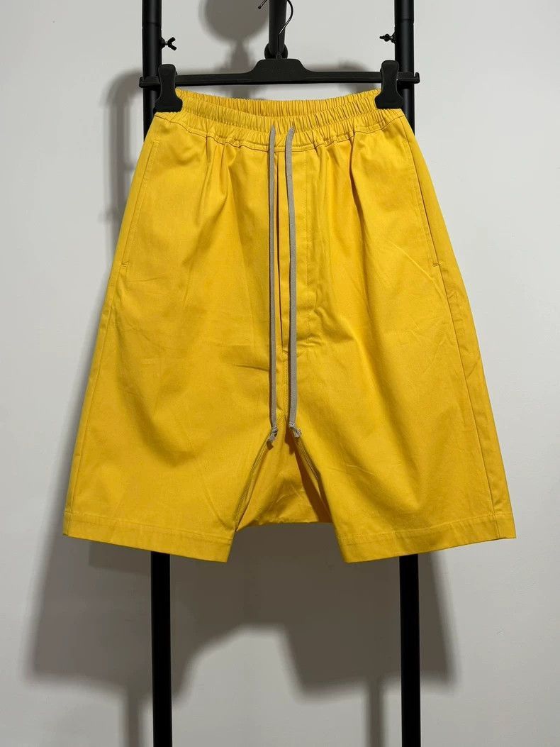Rick Owens Rick Owens Rick Owens Yellow Shorts Size 46-2507 Size US 34 / EU 50 - 1 Thumbnail