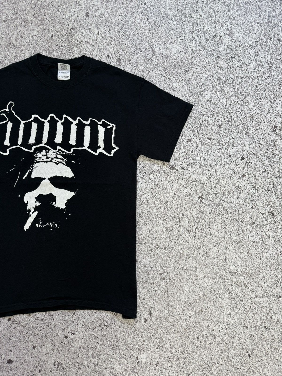 Band Tees × Vintage Vintage 2000’s Down Rock Band Retro T-Shirt 2014 Y2K Hype Size US M / EU 48-50 / 2 - 4 Thumbnail