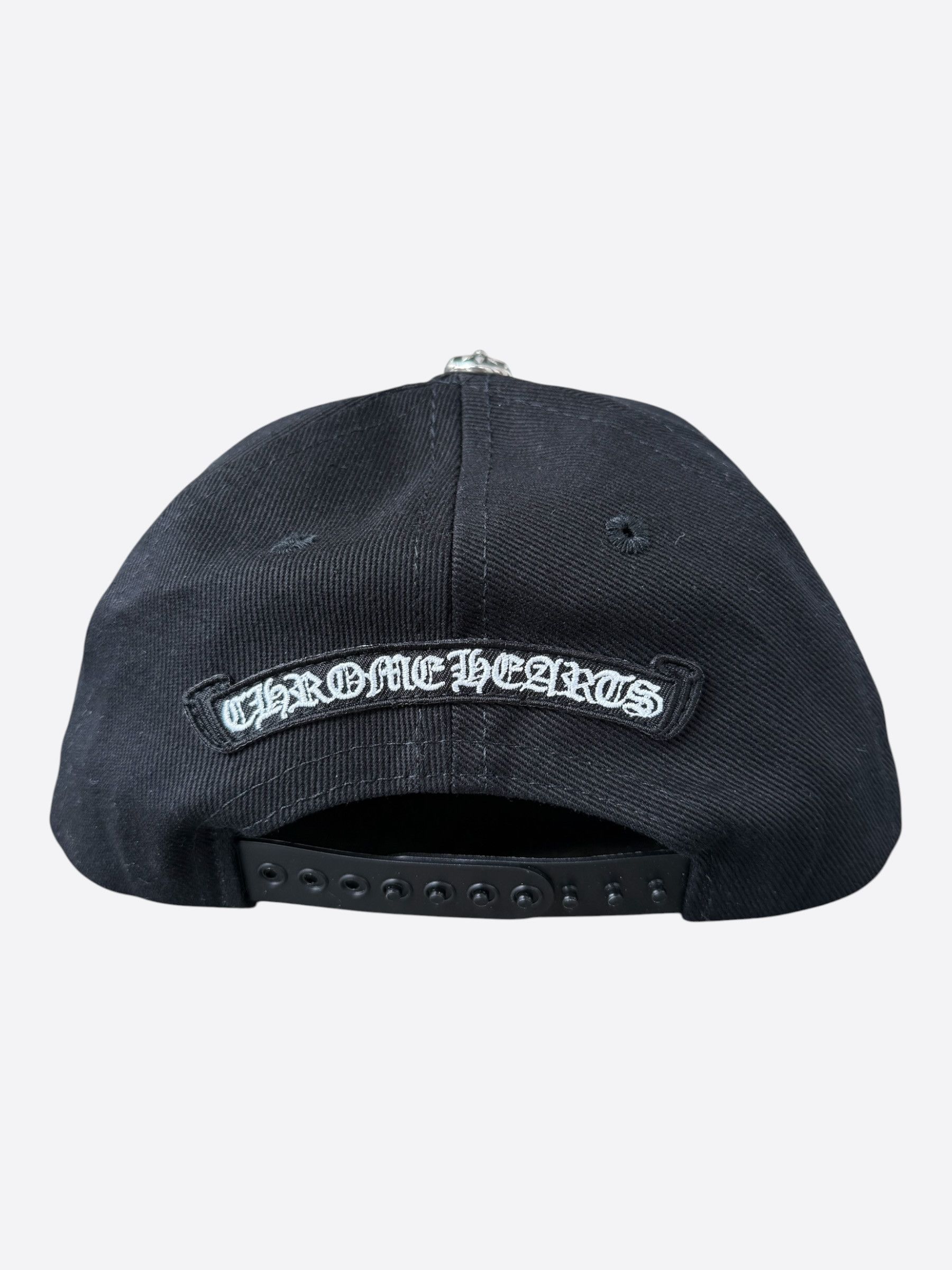 Chrome Hearts Chrome Hearts Black & White Horseshoe Logo Hat Size ONE SIZE - 3 Thumbnail
