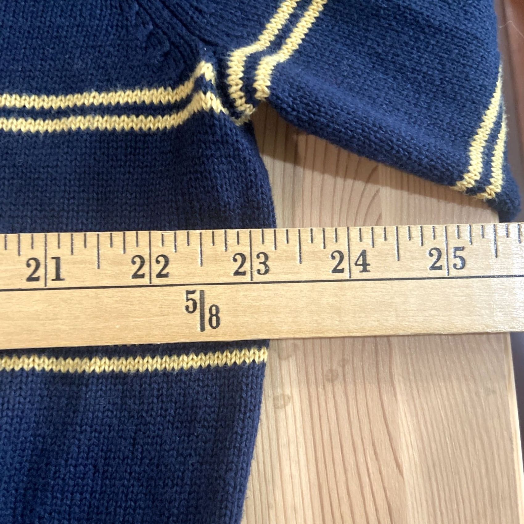 Brooks Brothers VINTAGE Brooks Brothers Country Club Sweater Mens L Blue Quarter Zip Golf Size US L / EU 52-54 / 3 - 4 Thumbnail